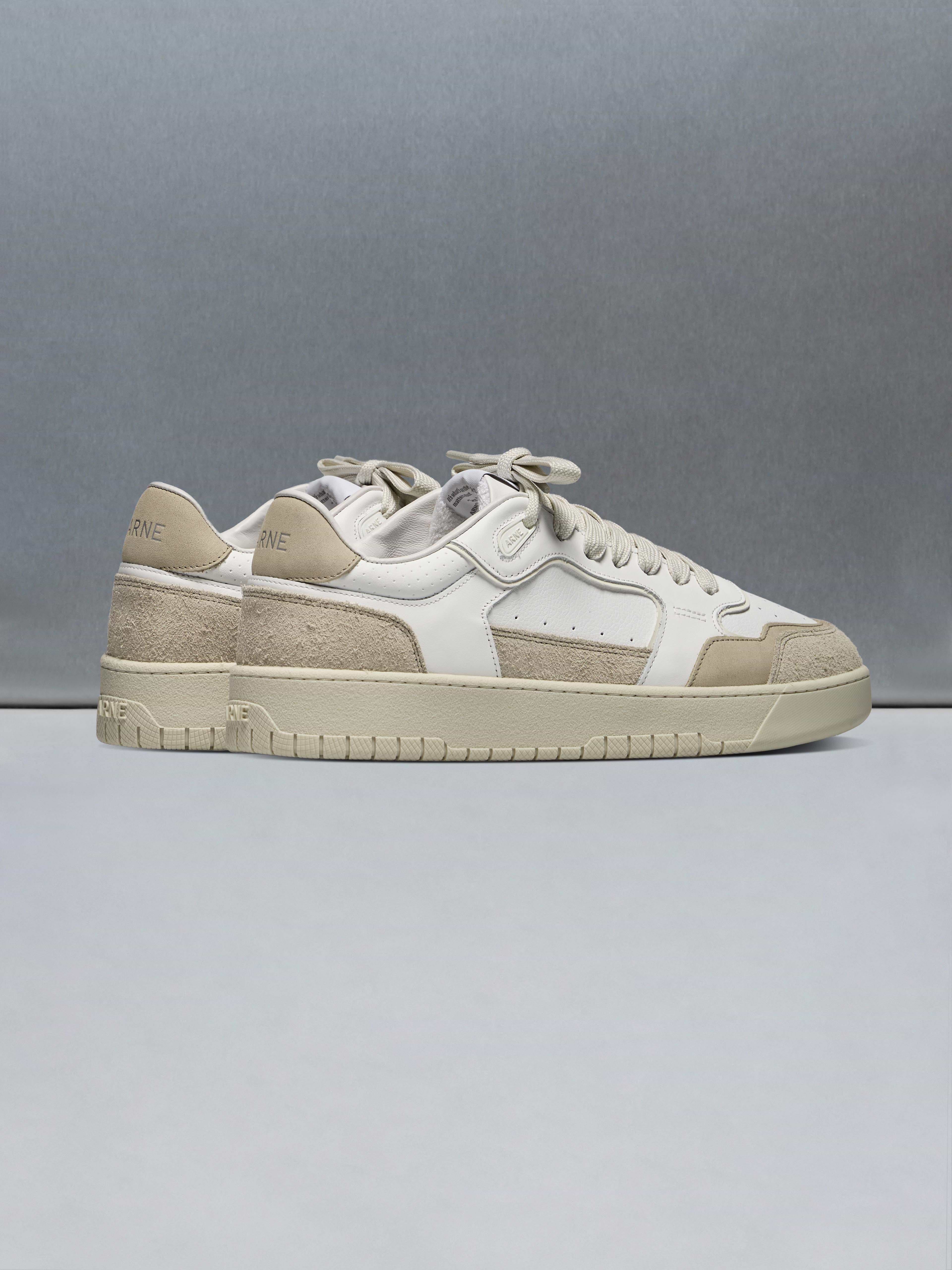 Hoop Trainer in White Beige
