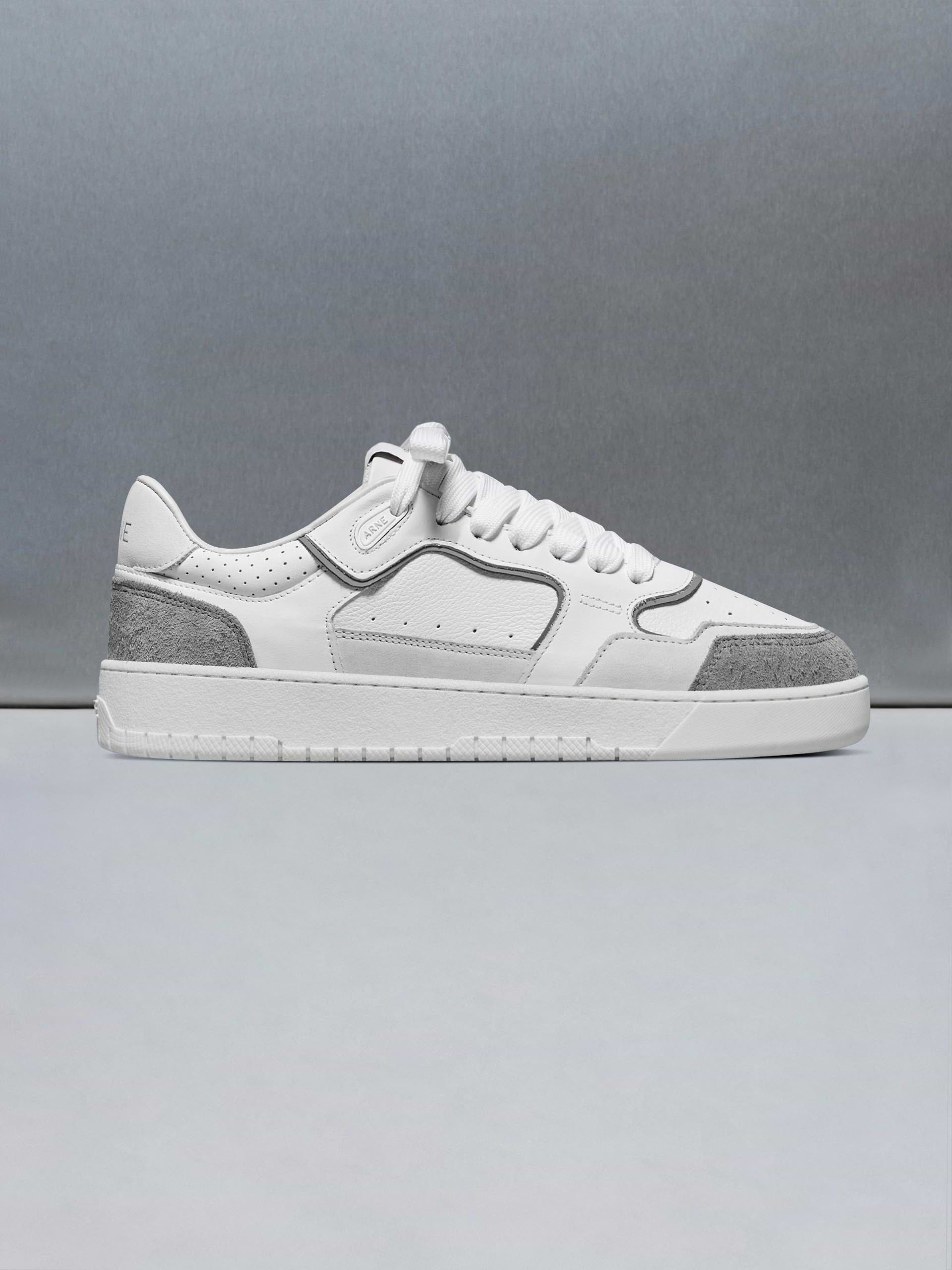 Hoop Trainer in White Grey