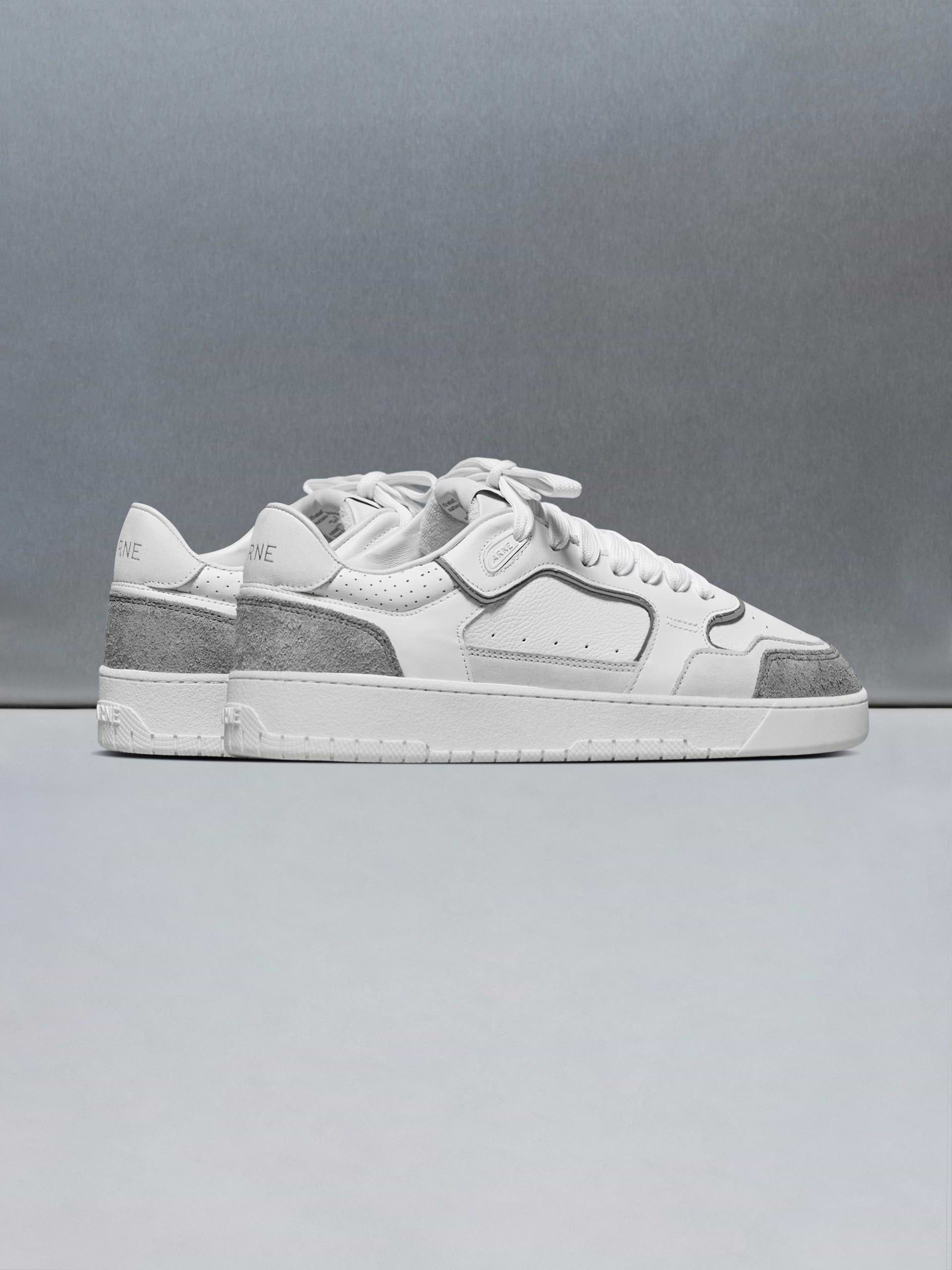Hoop Trainer in White Grey