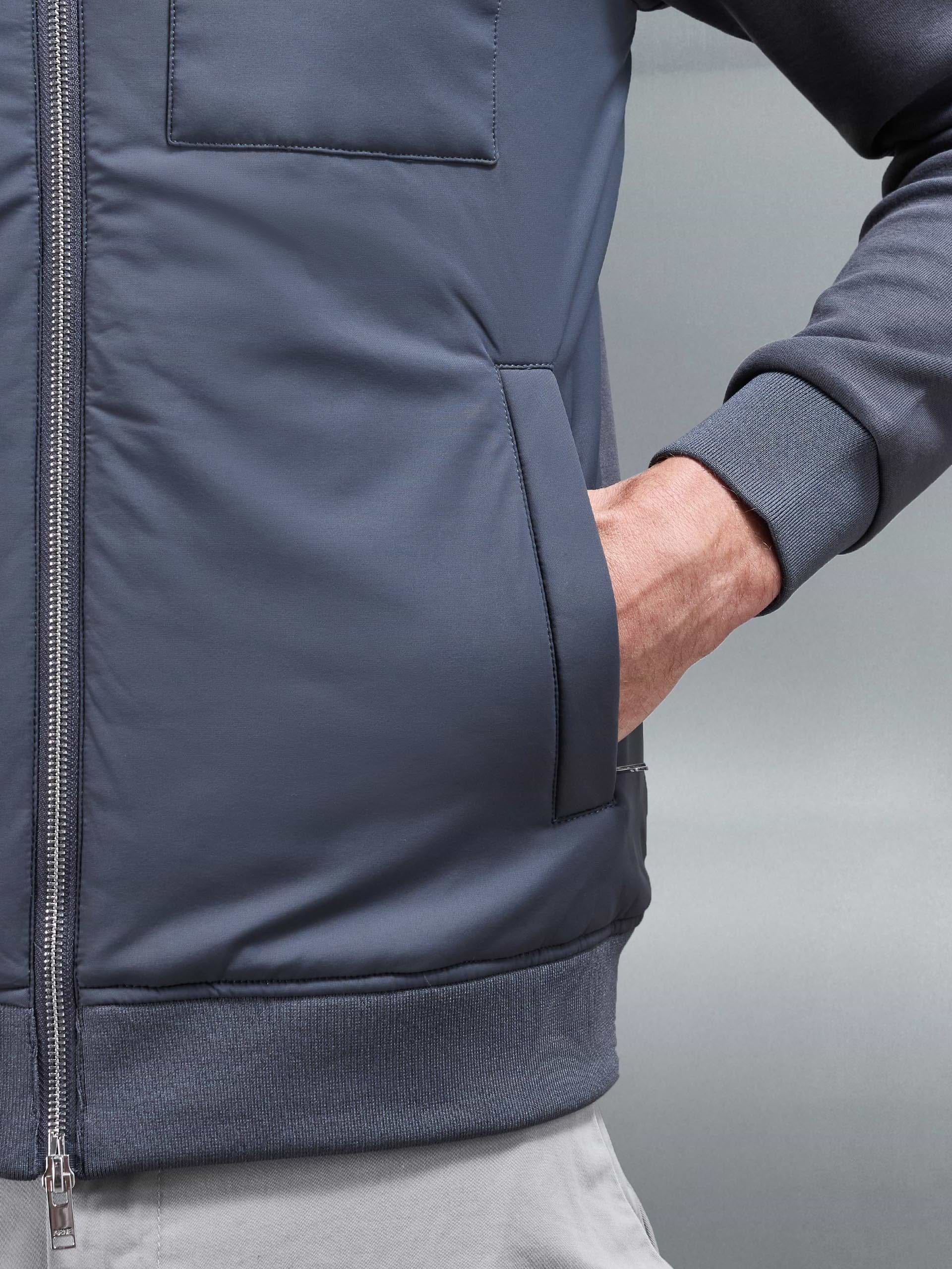 Hybrid Cargo Jacket in Grey