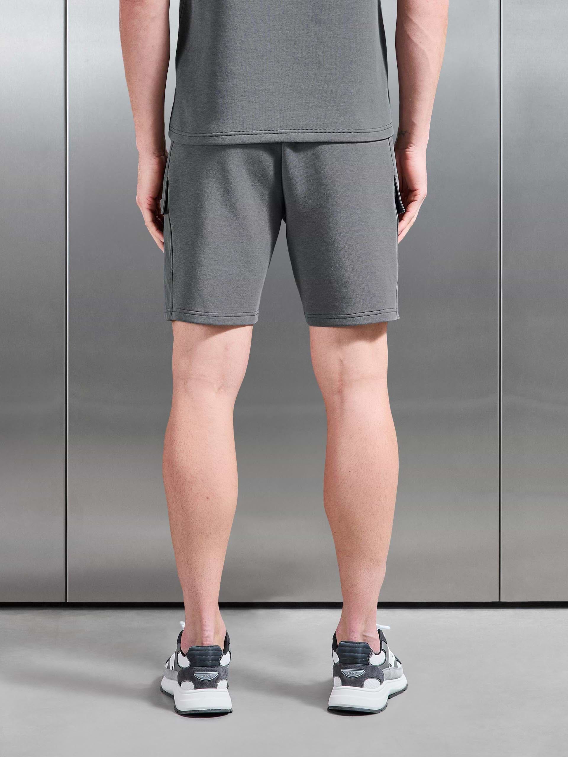 Hybrid Cargo Short in Grey