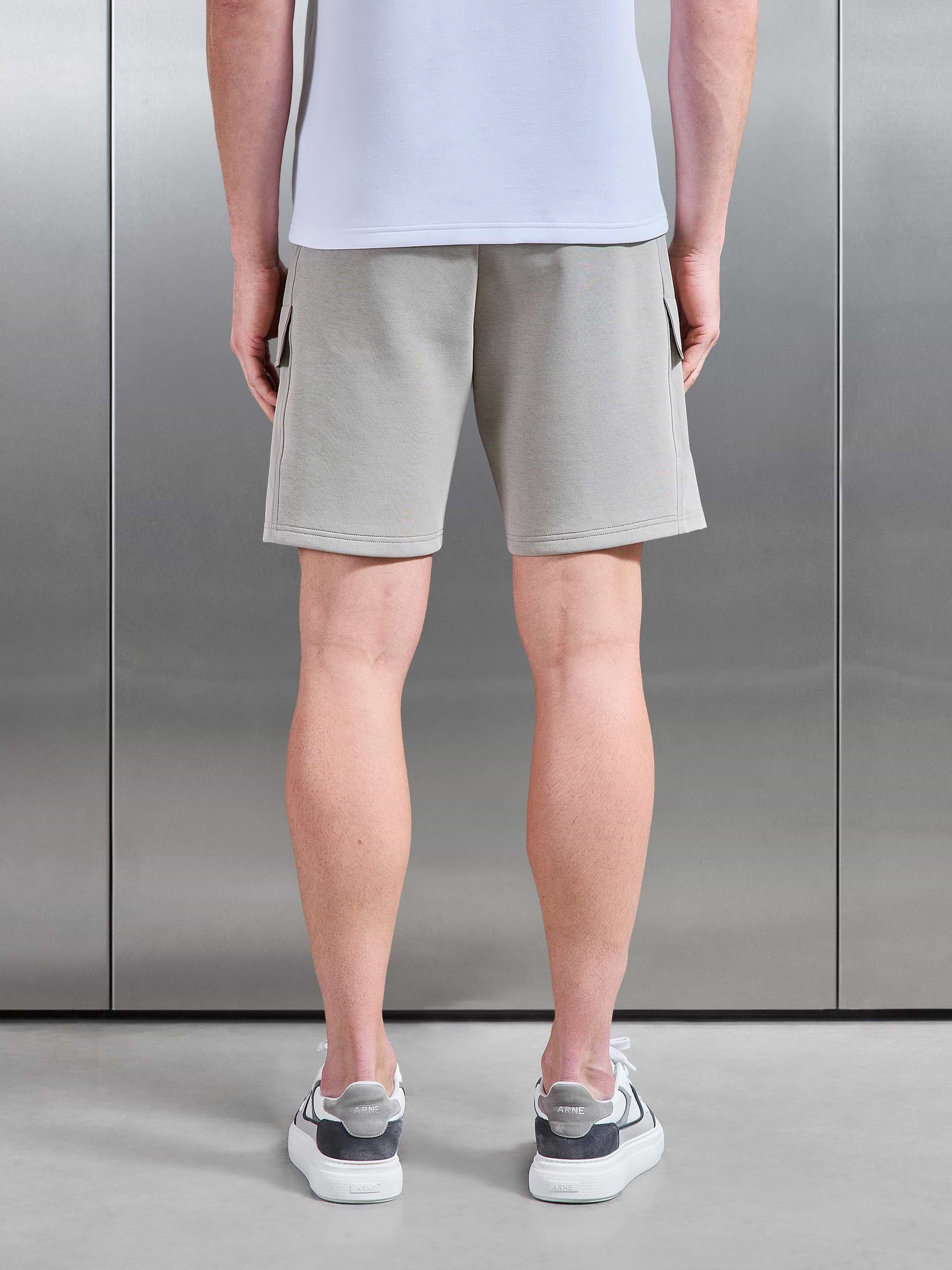 Hybrid Cargo Short in Stone