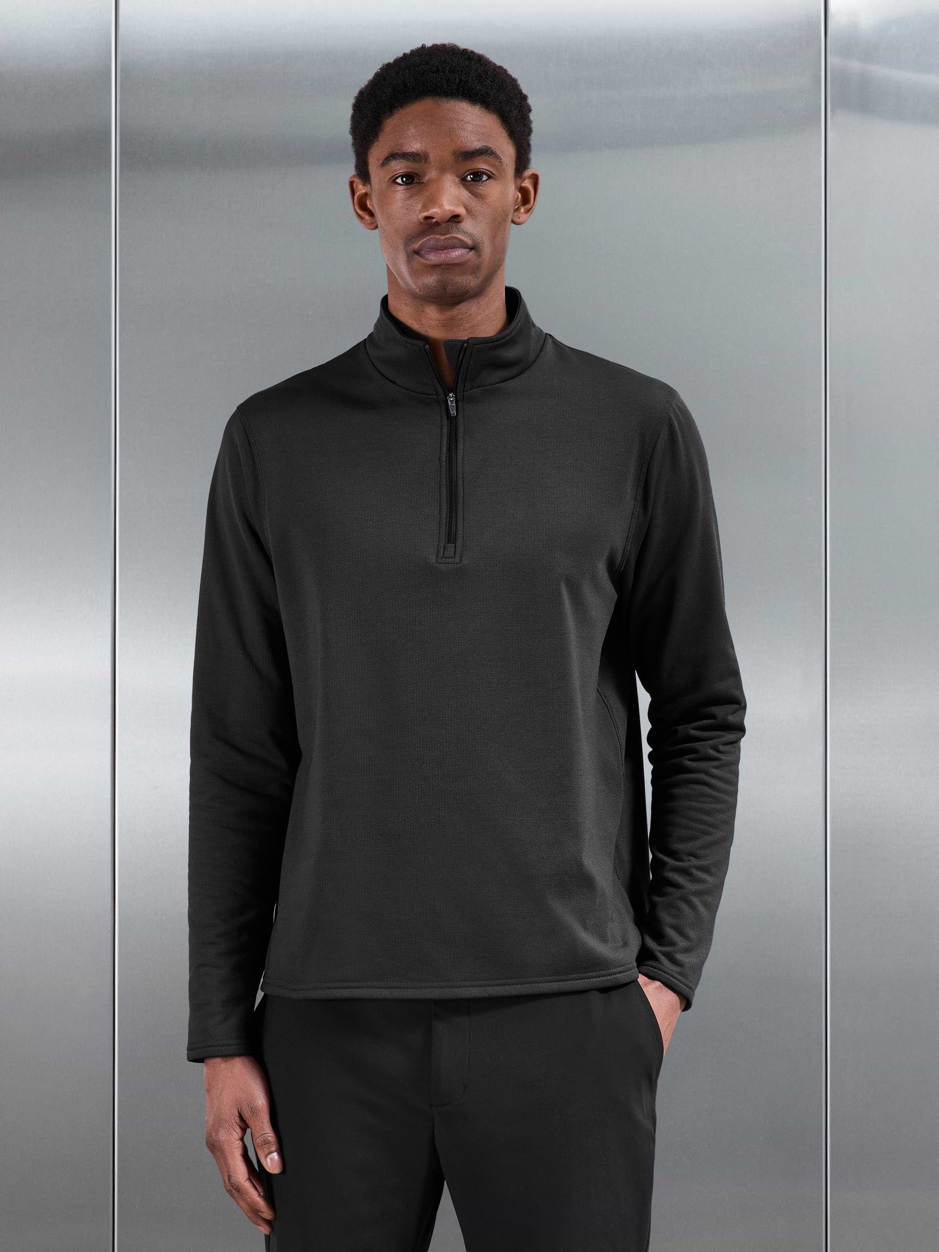 Insulating Golf Mid Layer in Grey
