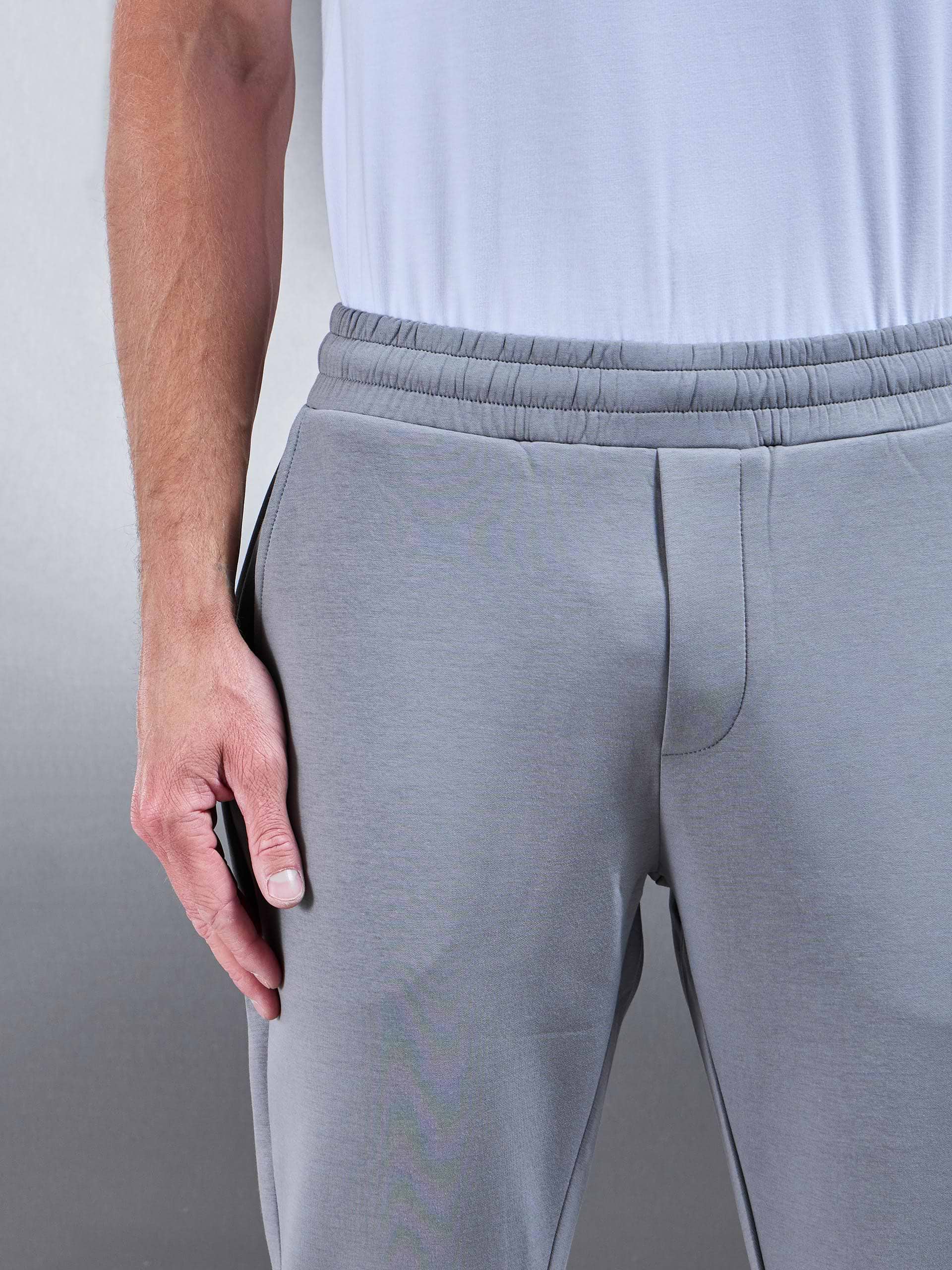 Interlock Jersey Essential Jogger in Grey