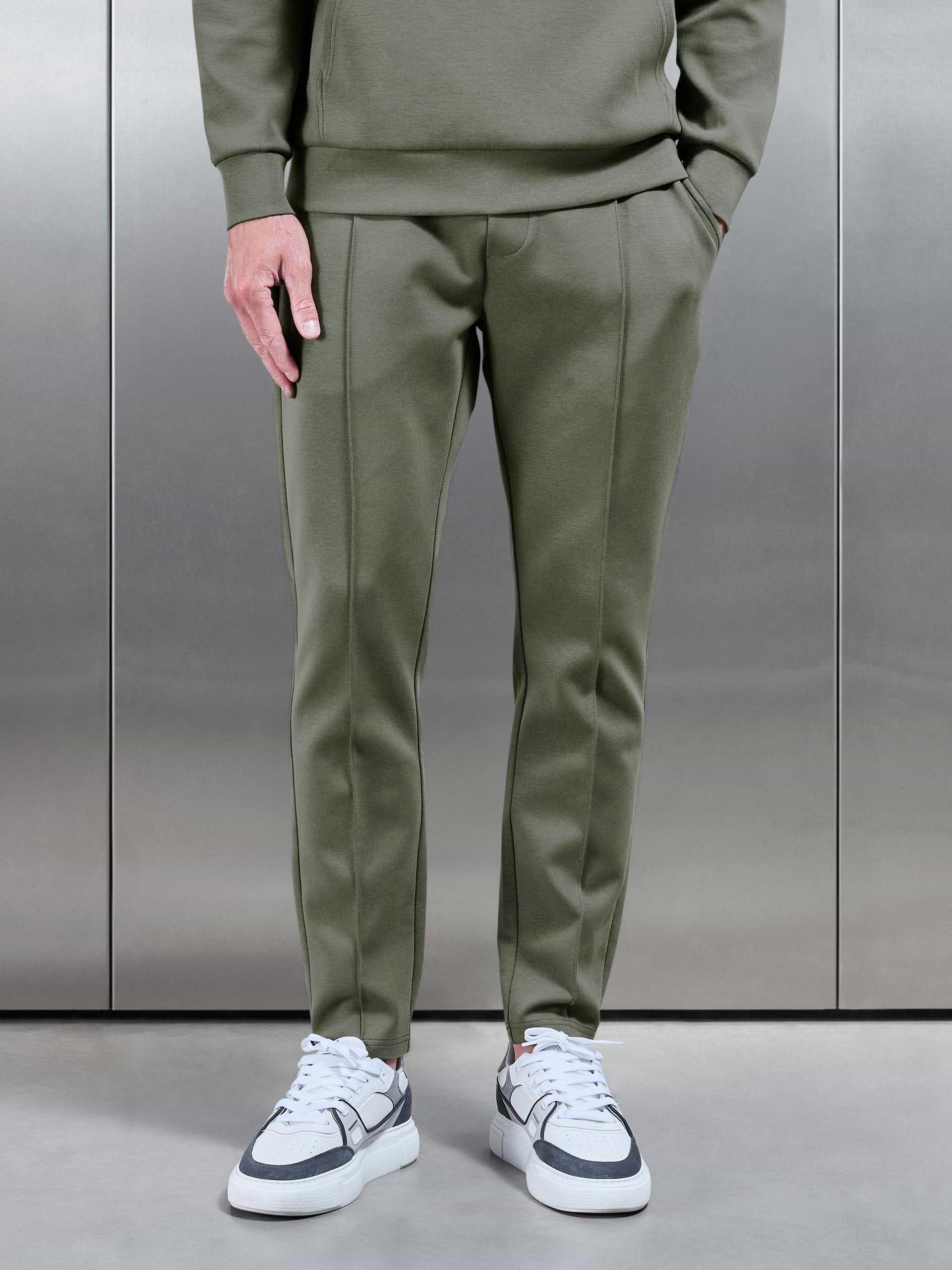Interlock Jersey Tapered Jogger in Sage