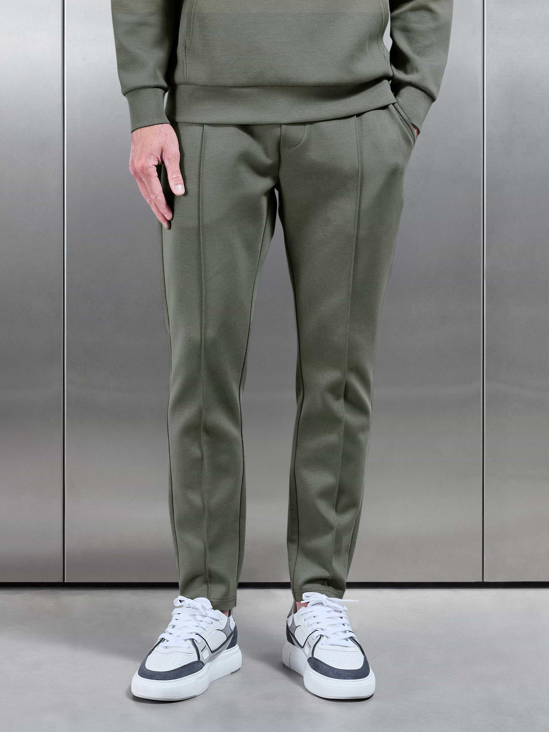 Interlock Jersey Tapered Jogger in Sage