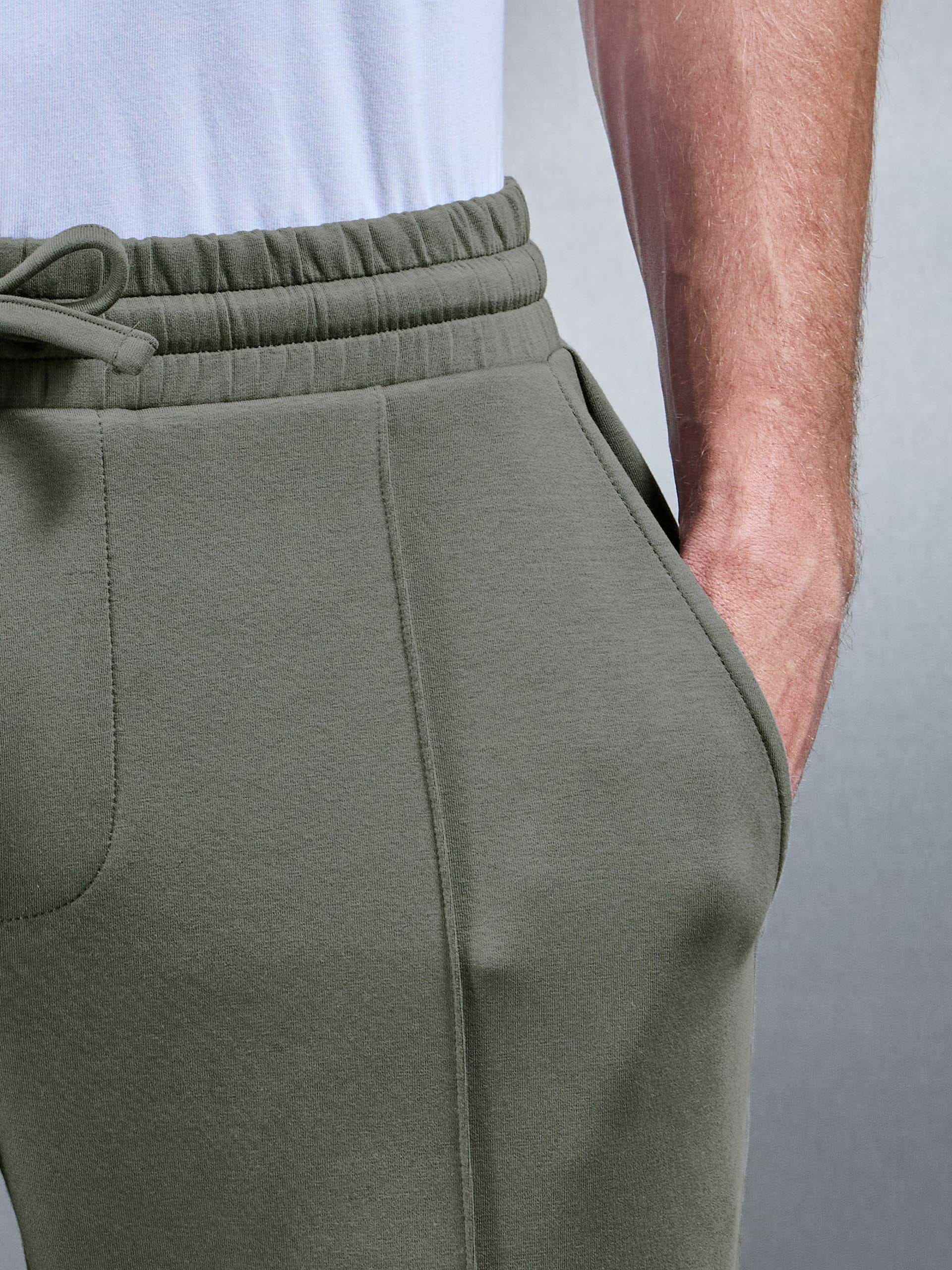 Interlock Jersey Tapered Jogger in Sage