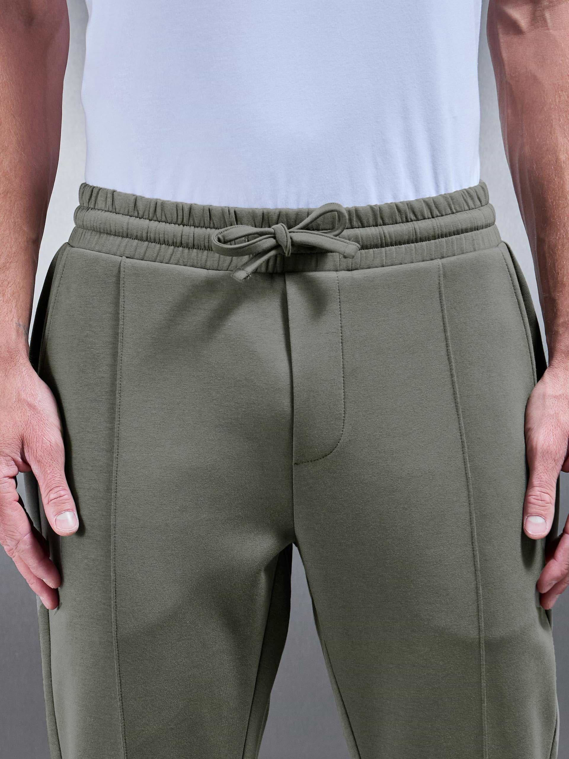 Interlock Jersey Tapered Jogger in Sage