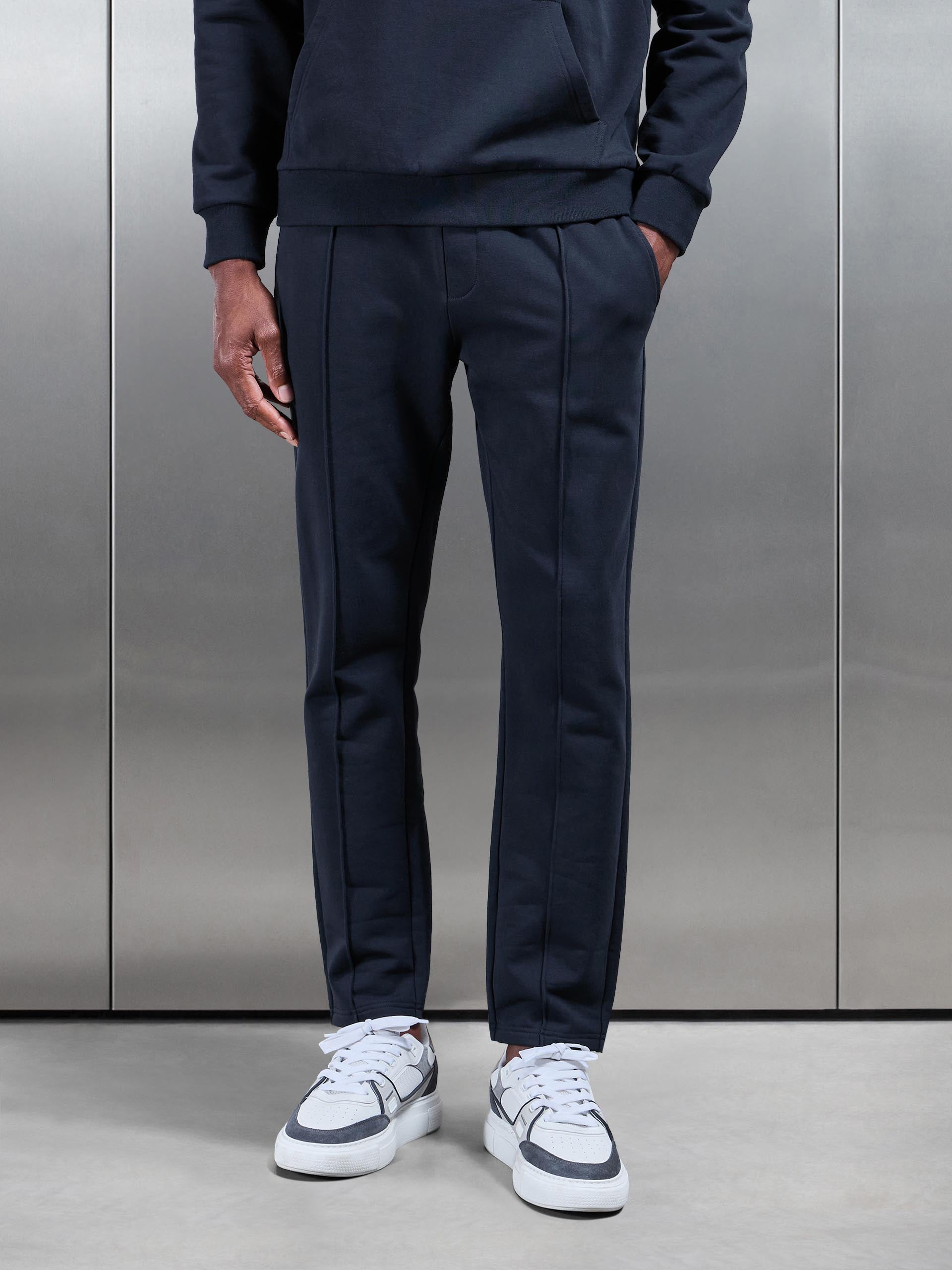 Mens Jersey Jogger in Navy