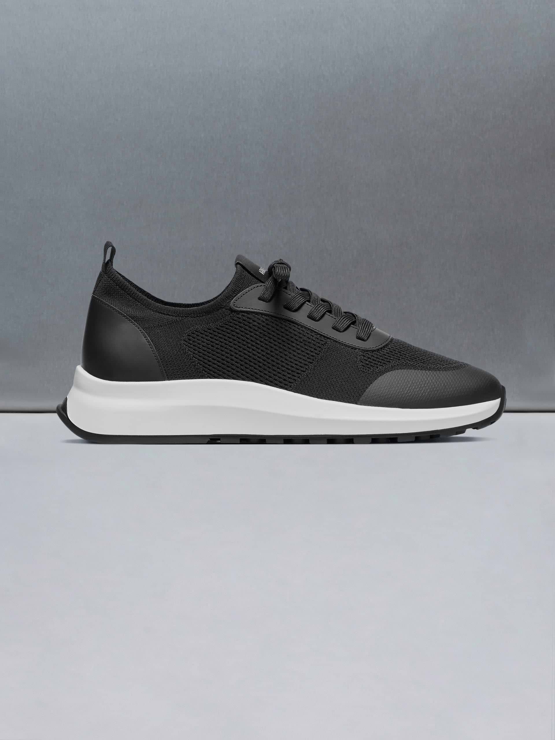 Knitted Runner in Black