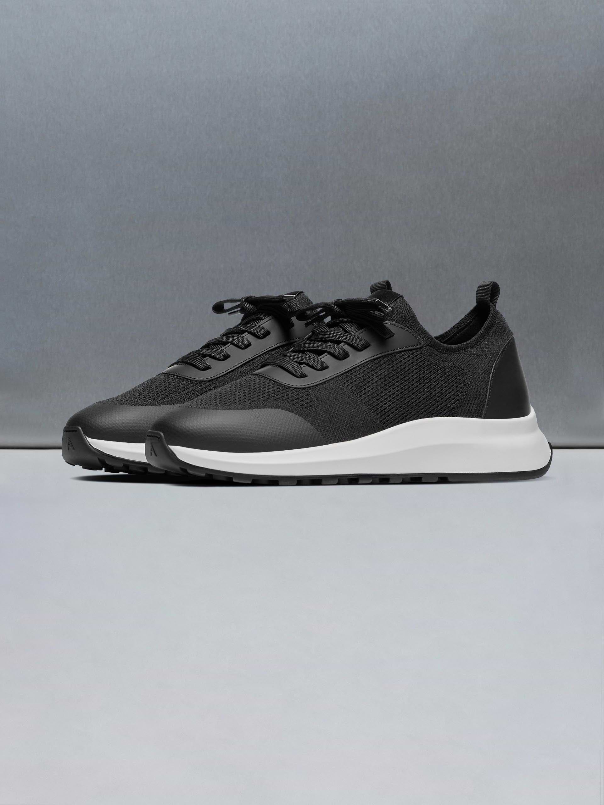 Knitted Runner in Black