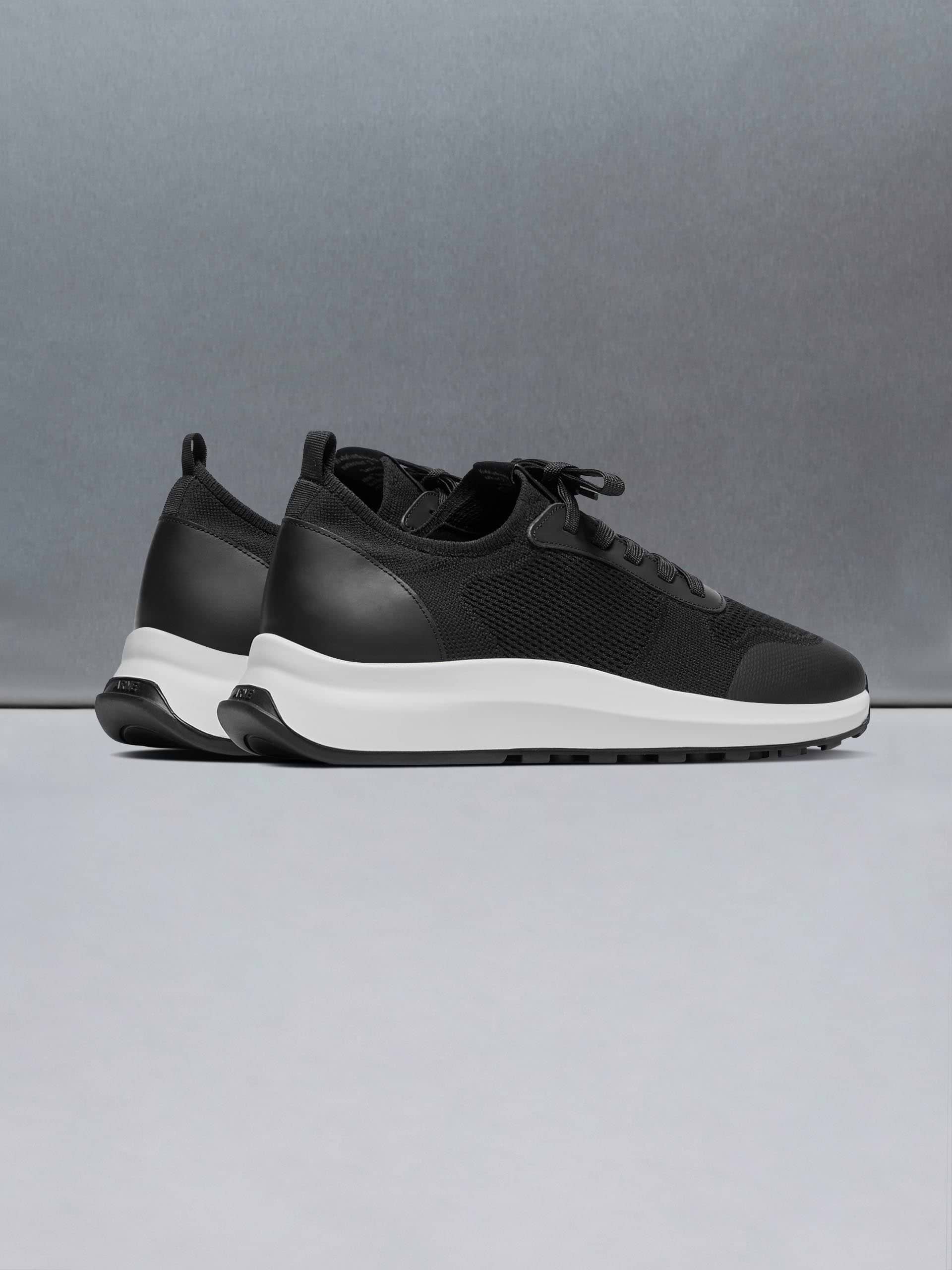 Knitted Runner in Black