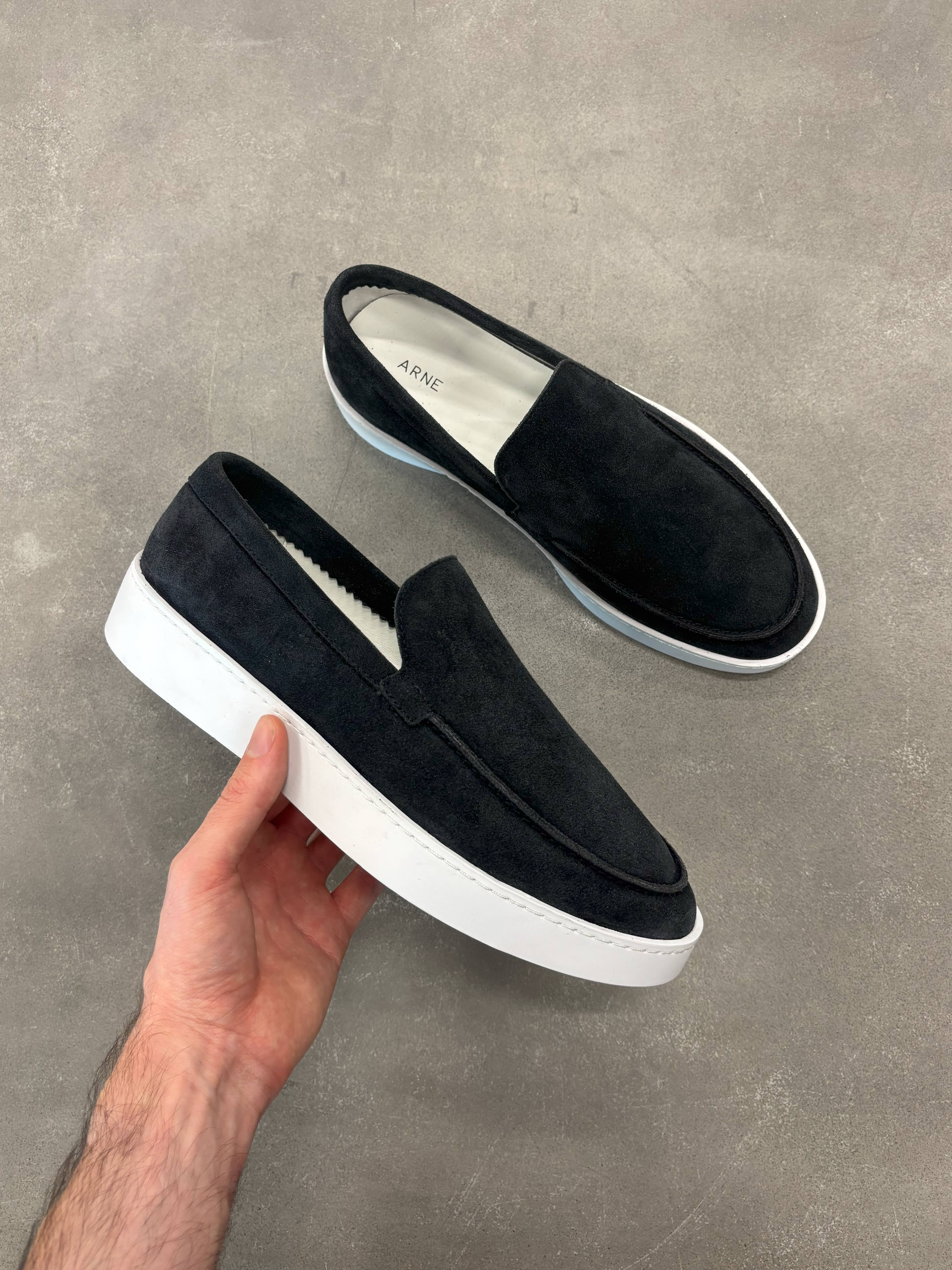 Mens Loafer in Navy