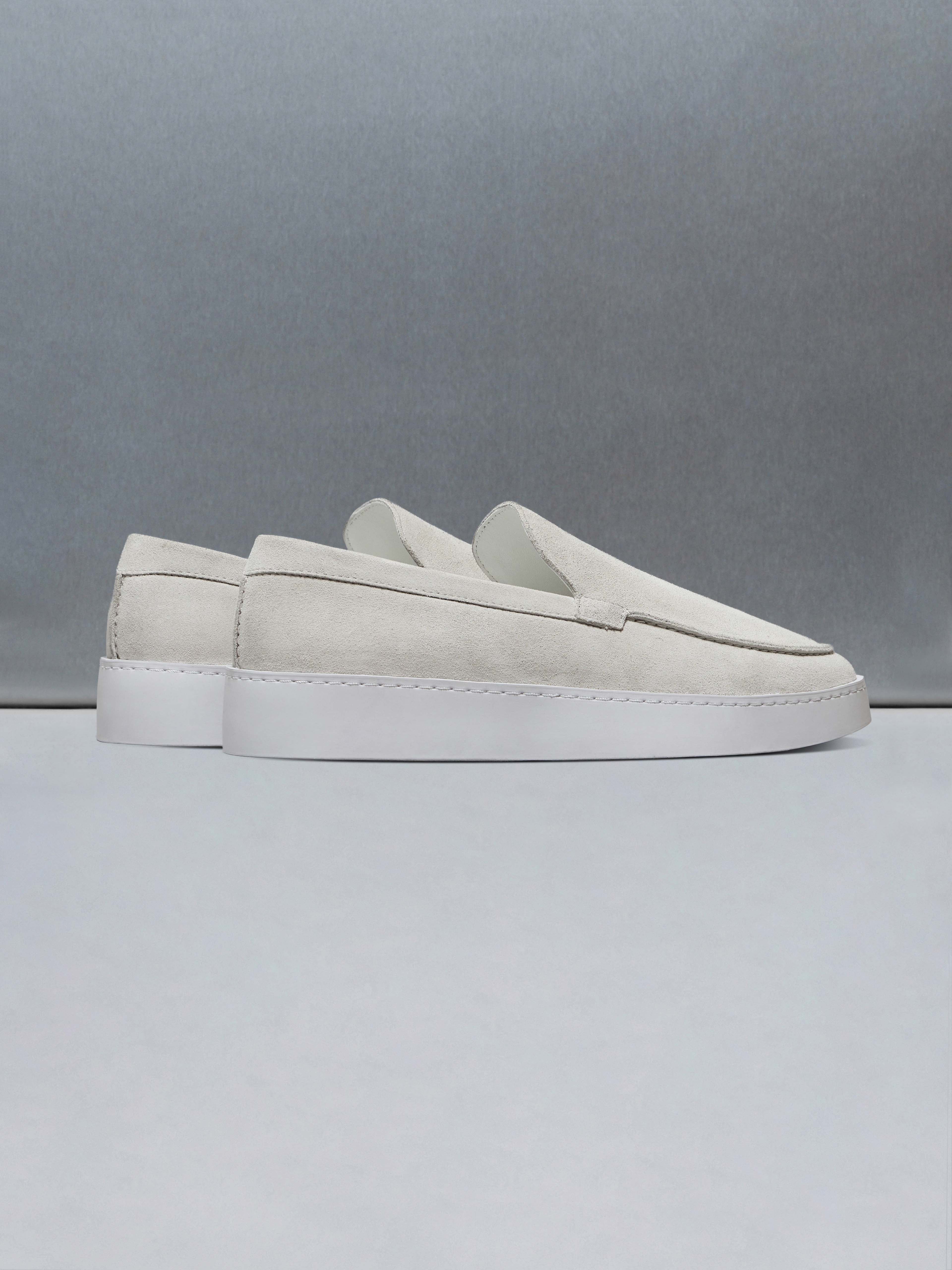 Mens Loafer in Stone