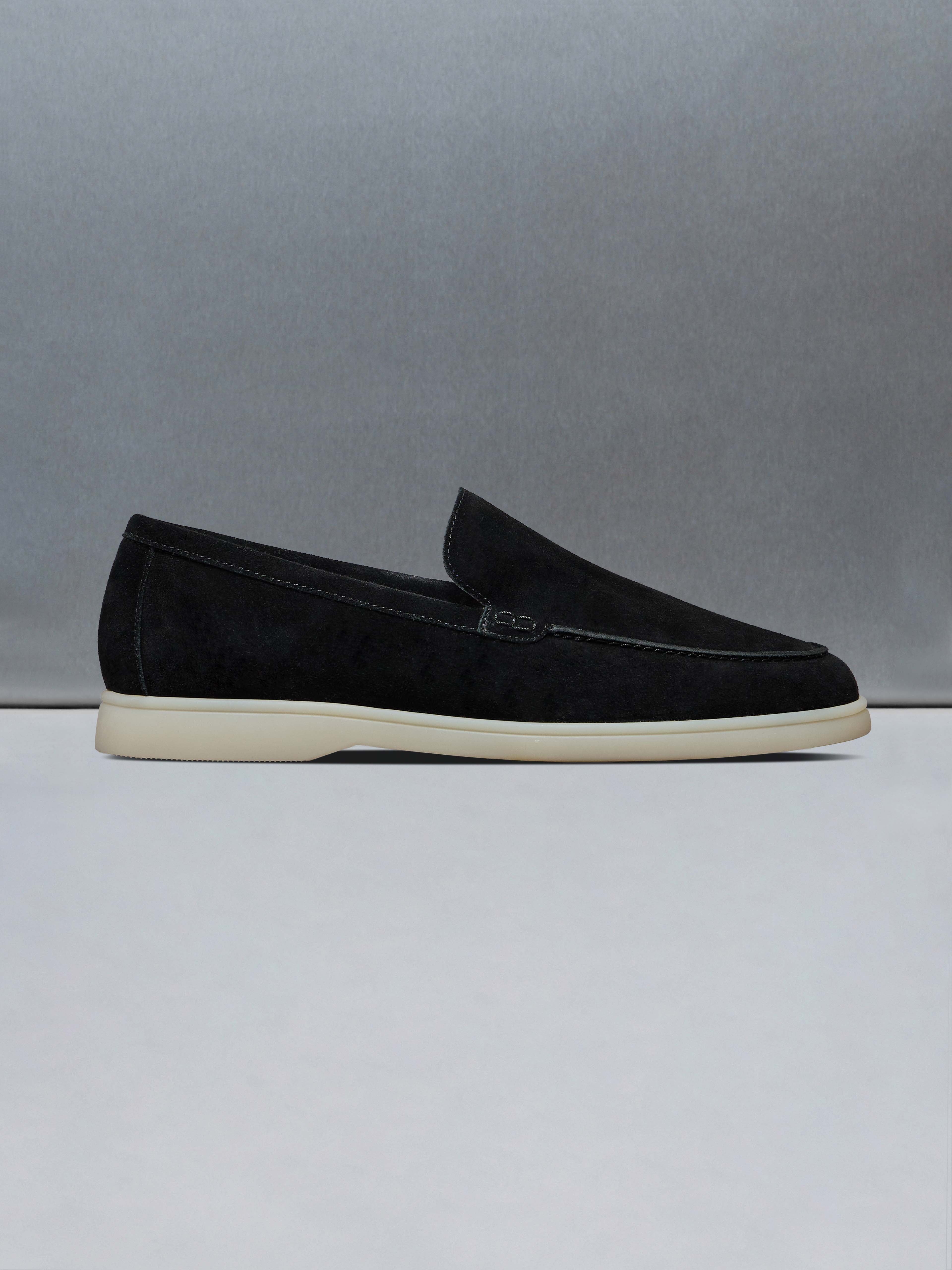 Mens Low Loafer in Black