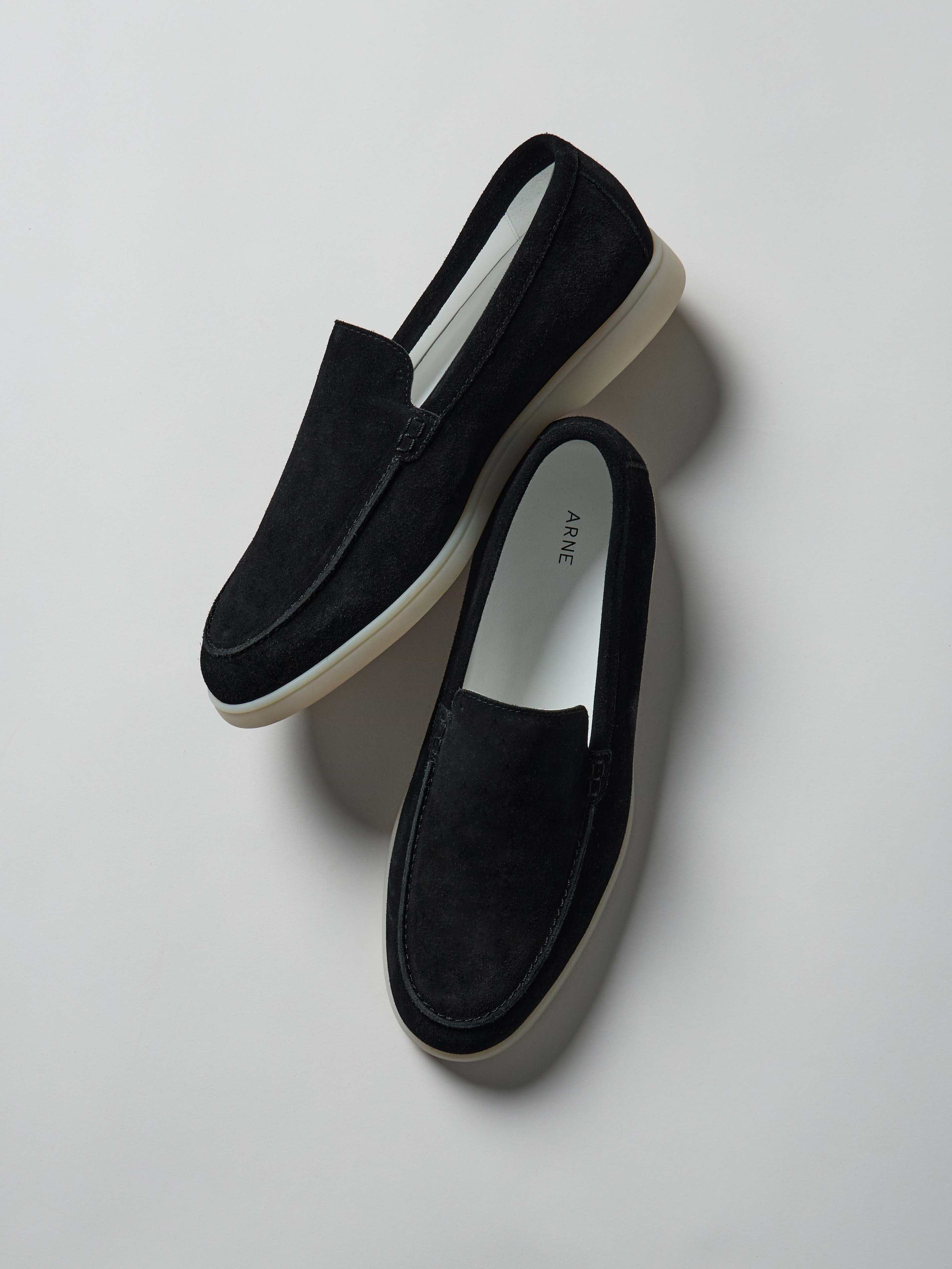 Mens Low Loafer in Black