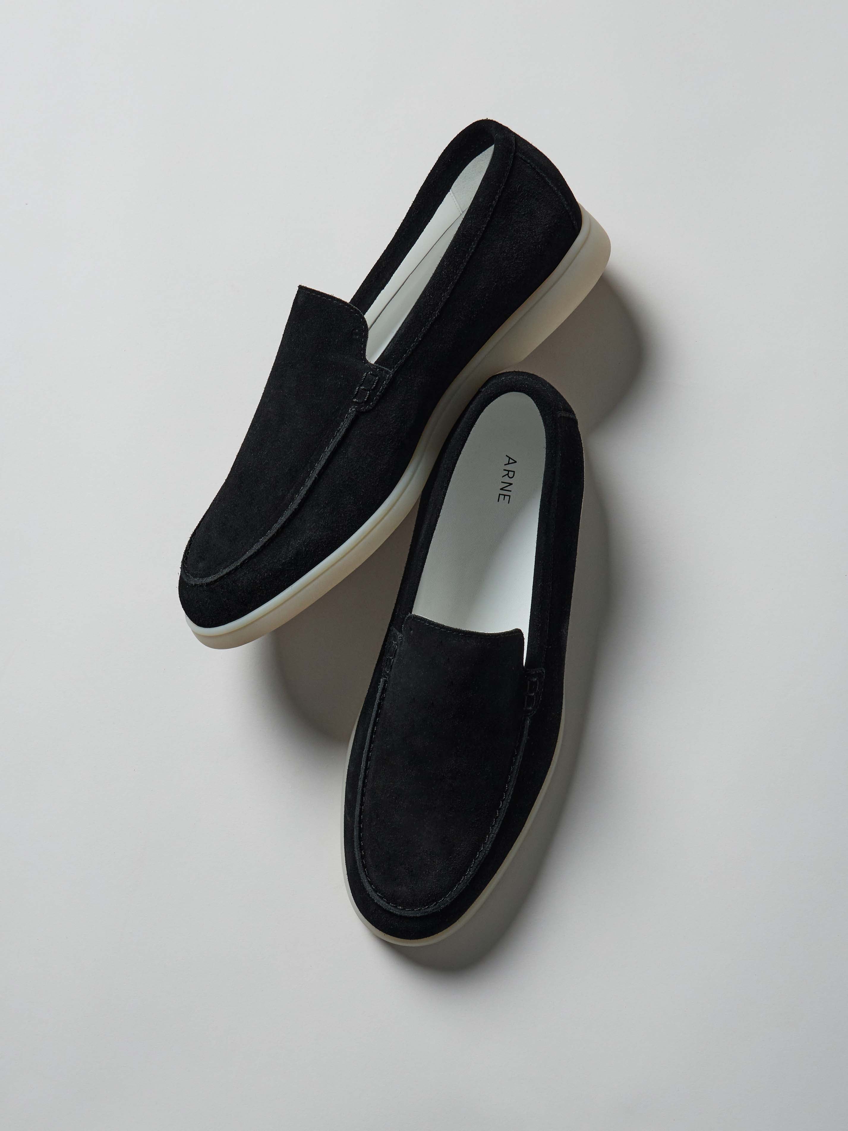 Mens Low Loafer in Black