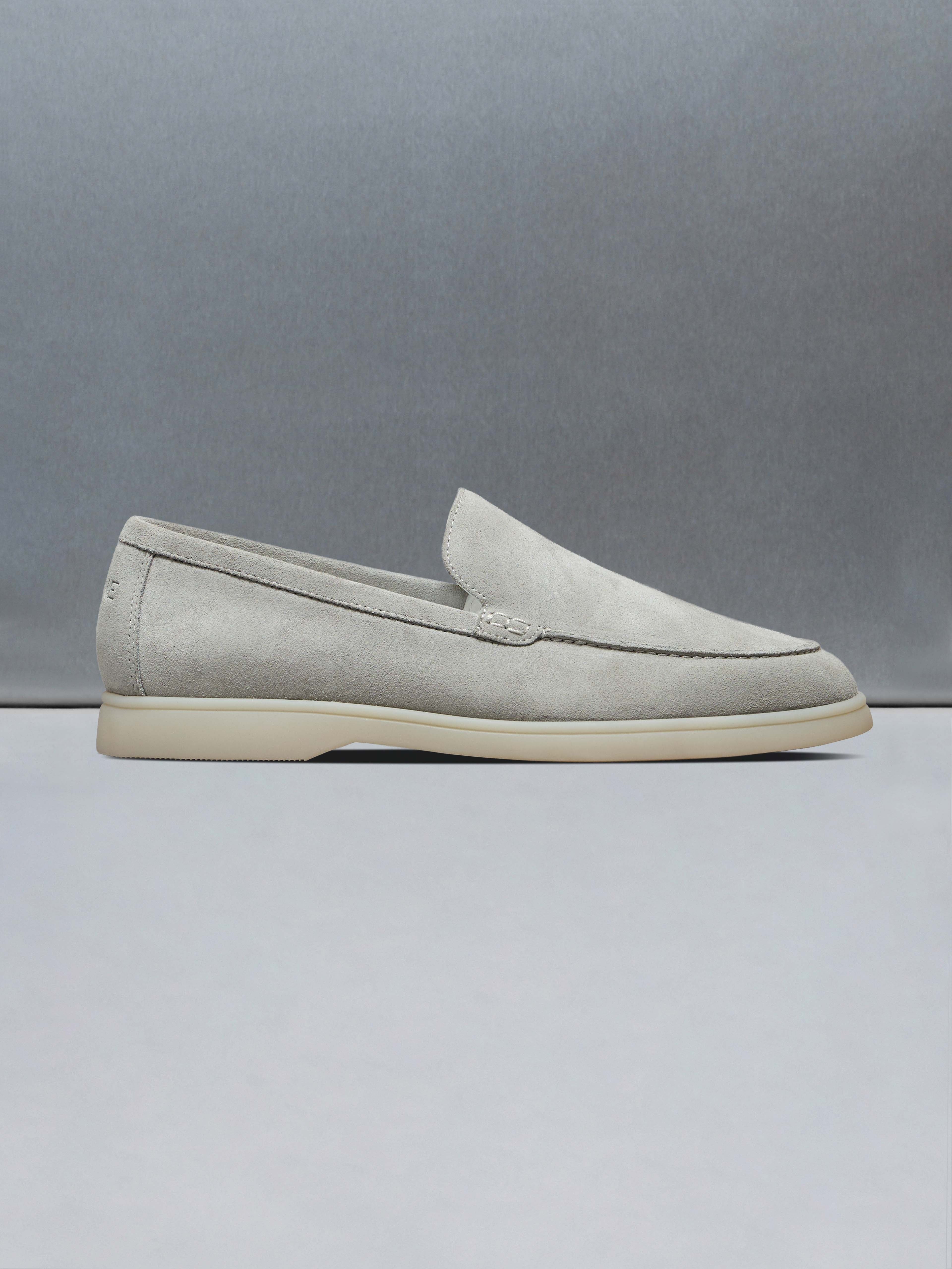 Mens Low Loafer in Grey
