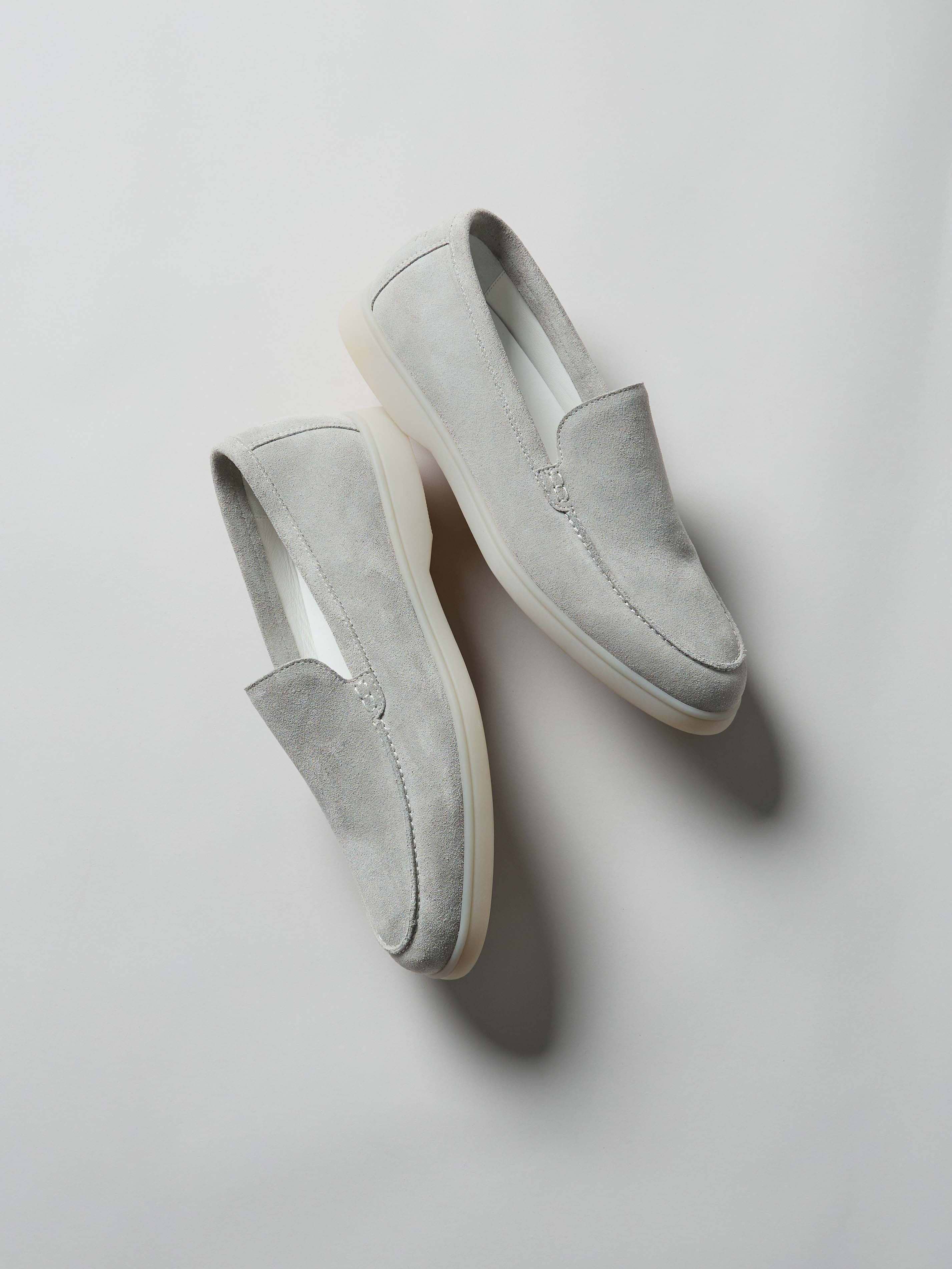 Mens Low Loafer in Grey