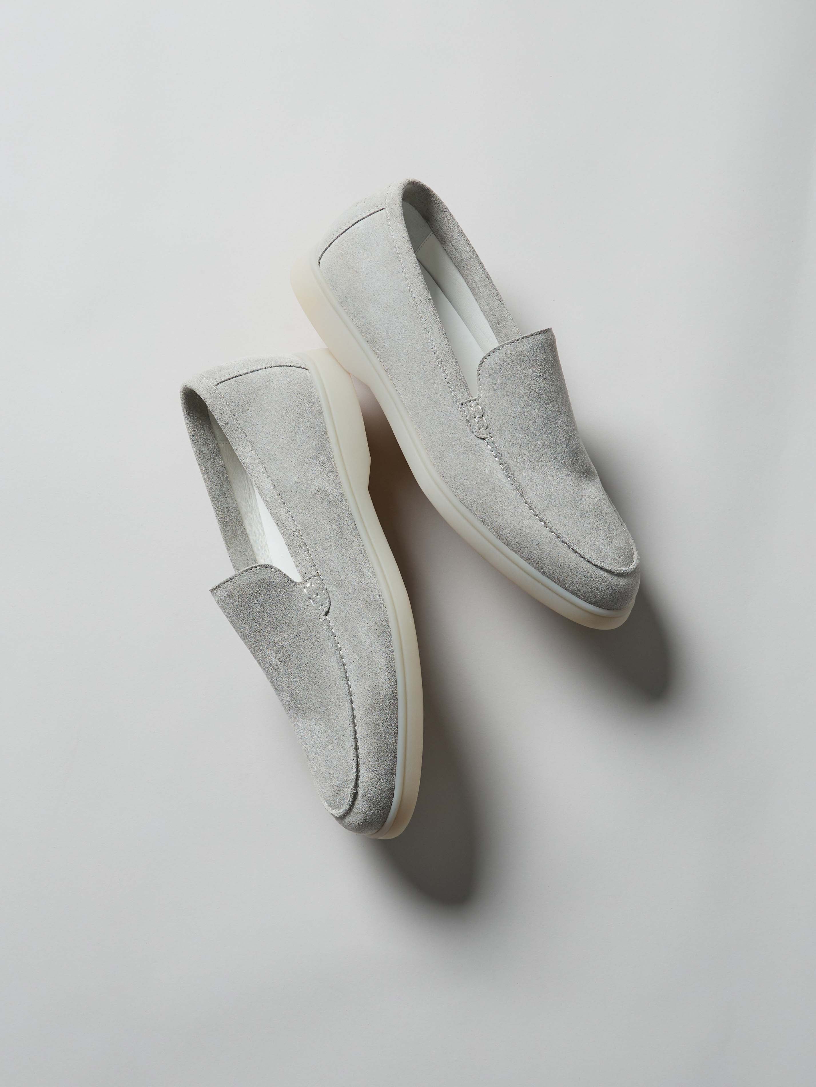 Mens Low Loafer in Grey
