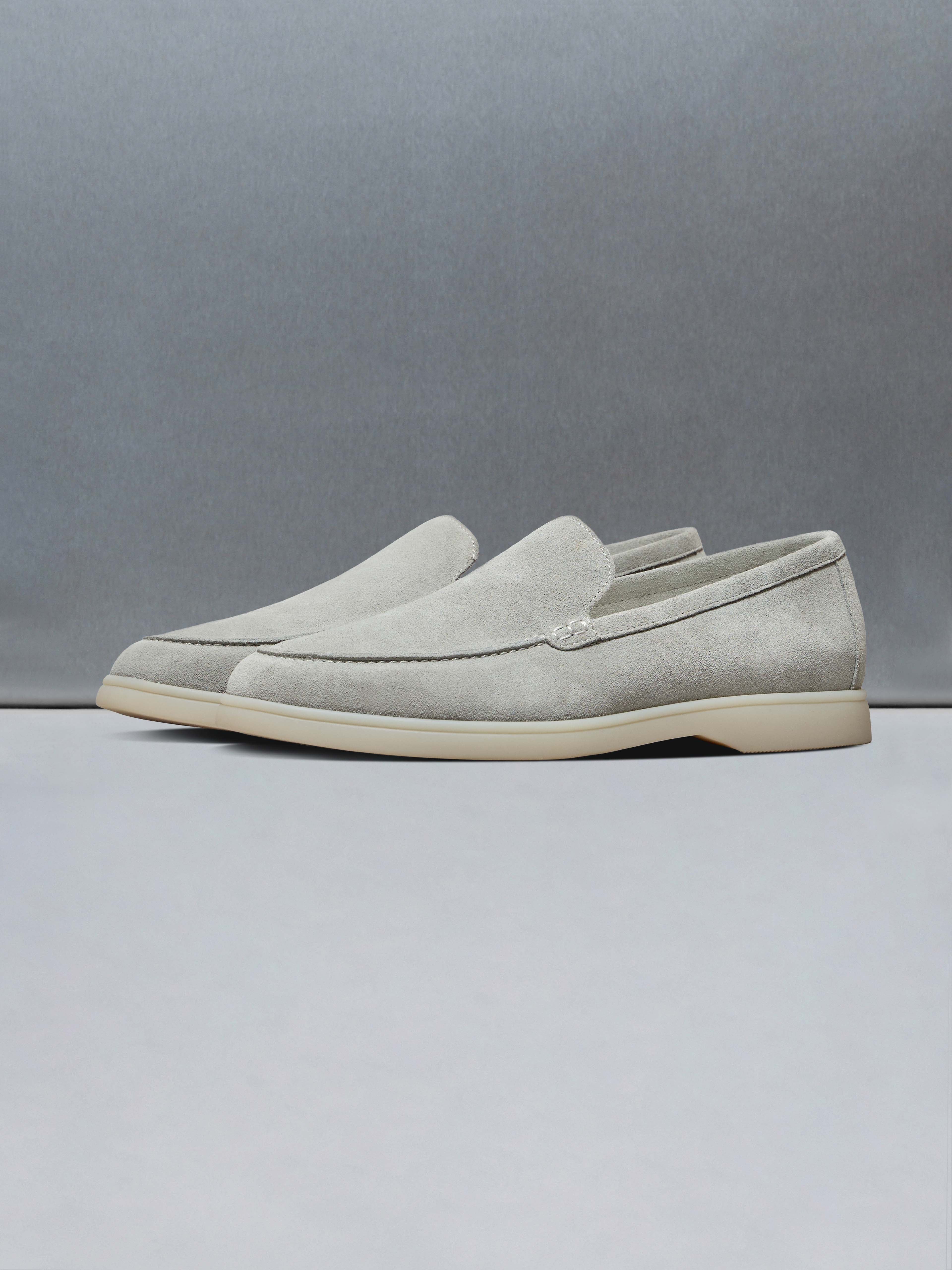Mens Low Loafer in Grey
