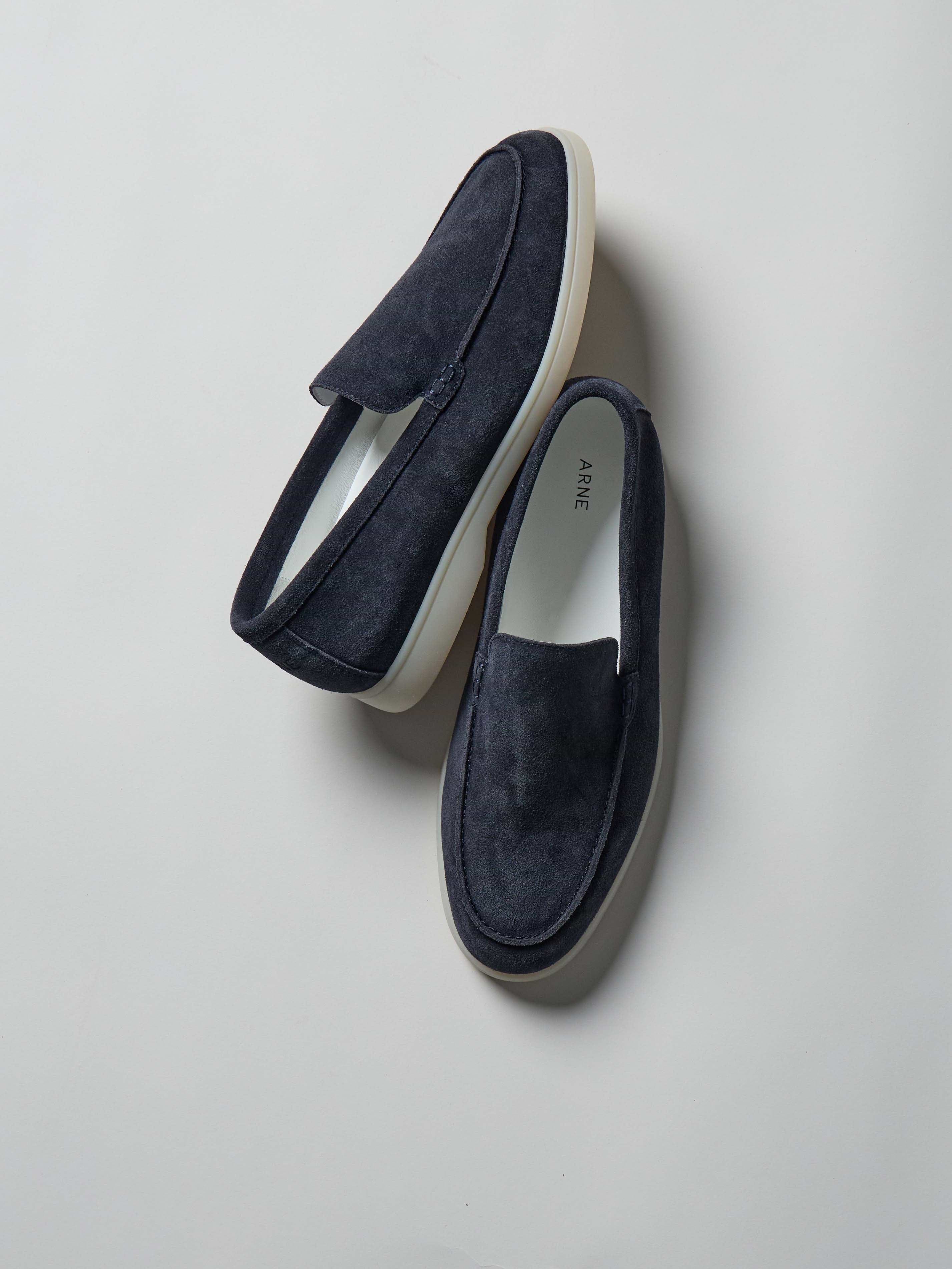 Mens Low Loafer in Navy