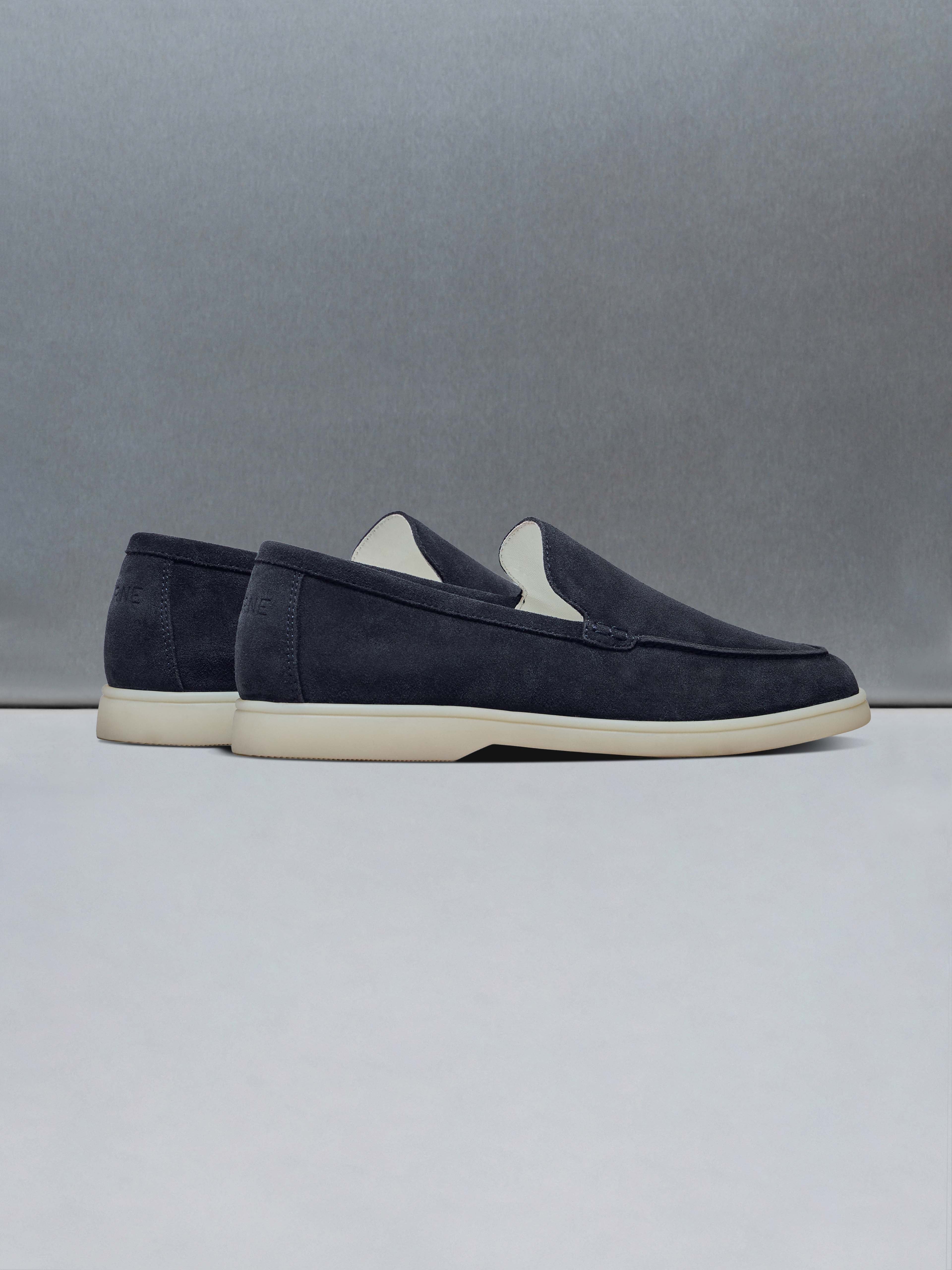 Mens Low Loafer in Navy