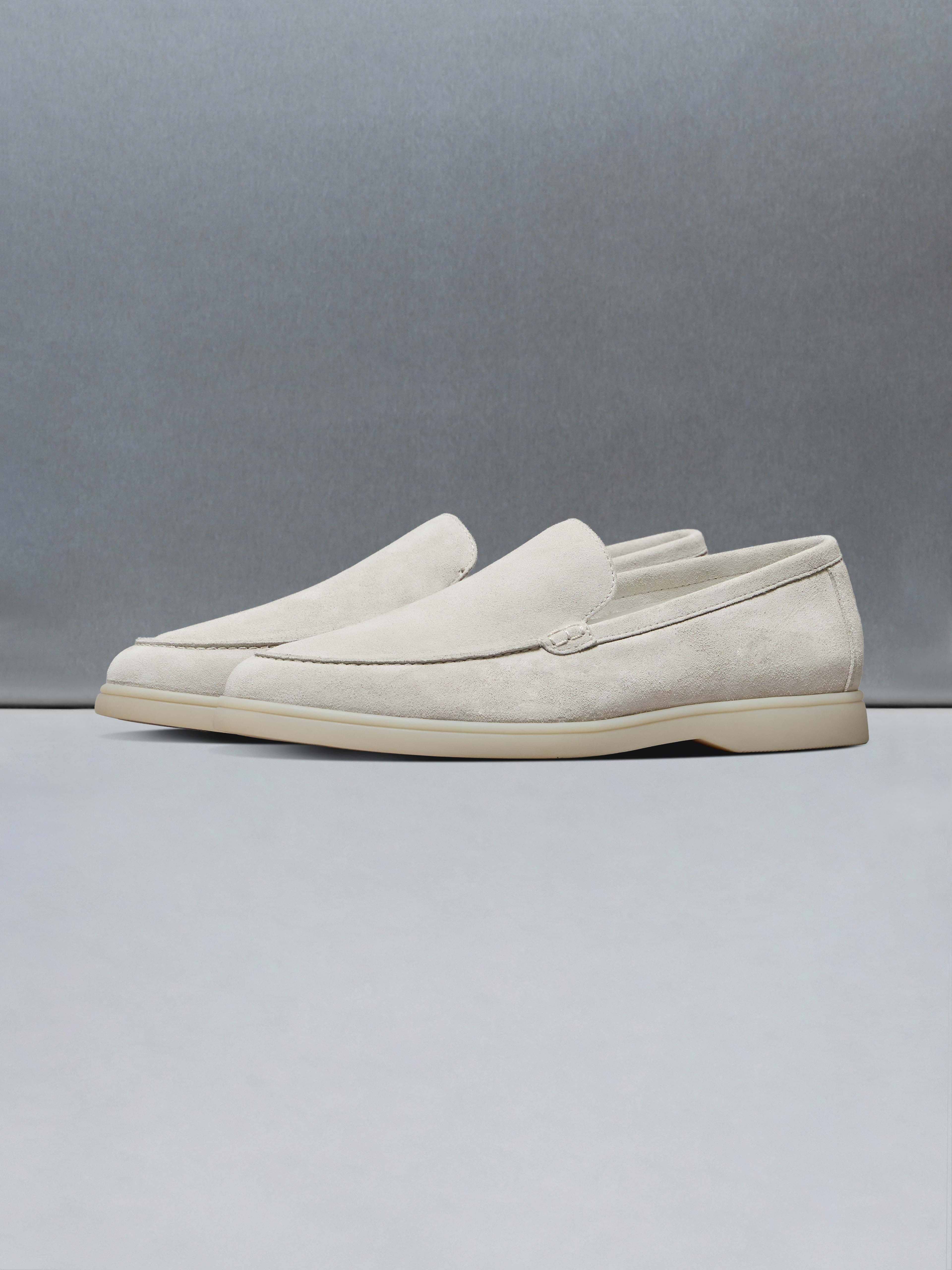 Low Loafer in Stone