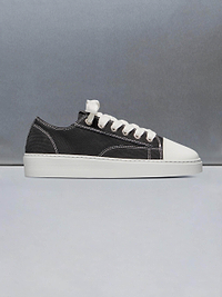 Mens Mid Essential Homerun in Black White