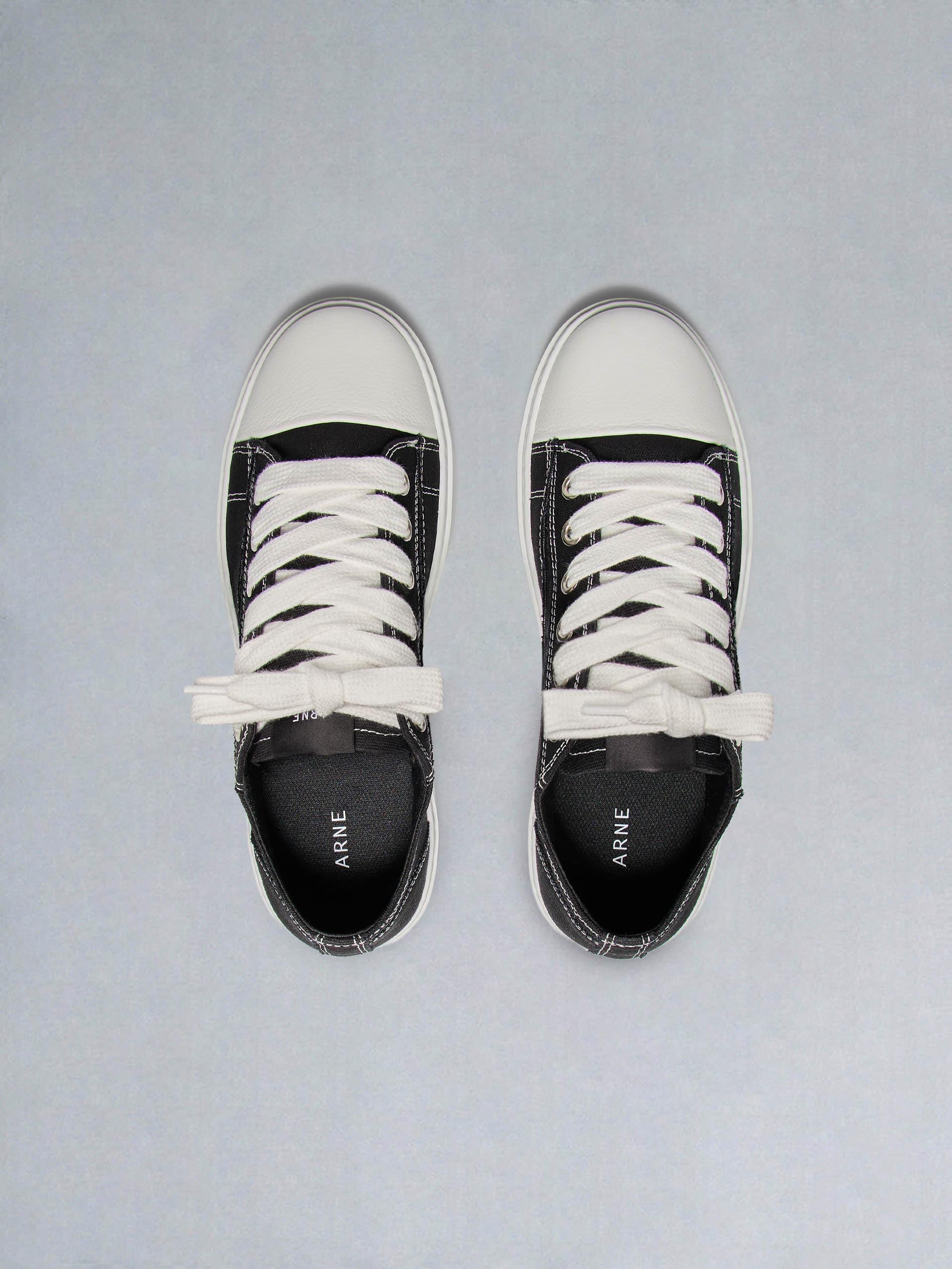 Mens Mid Essential Homerun in Black White