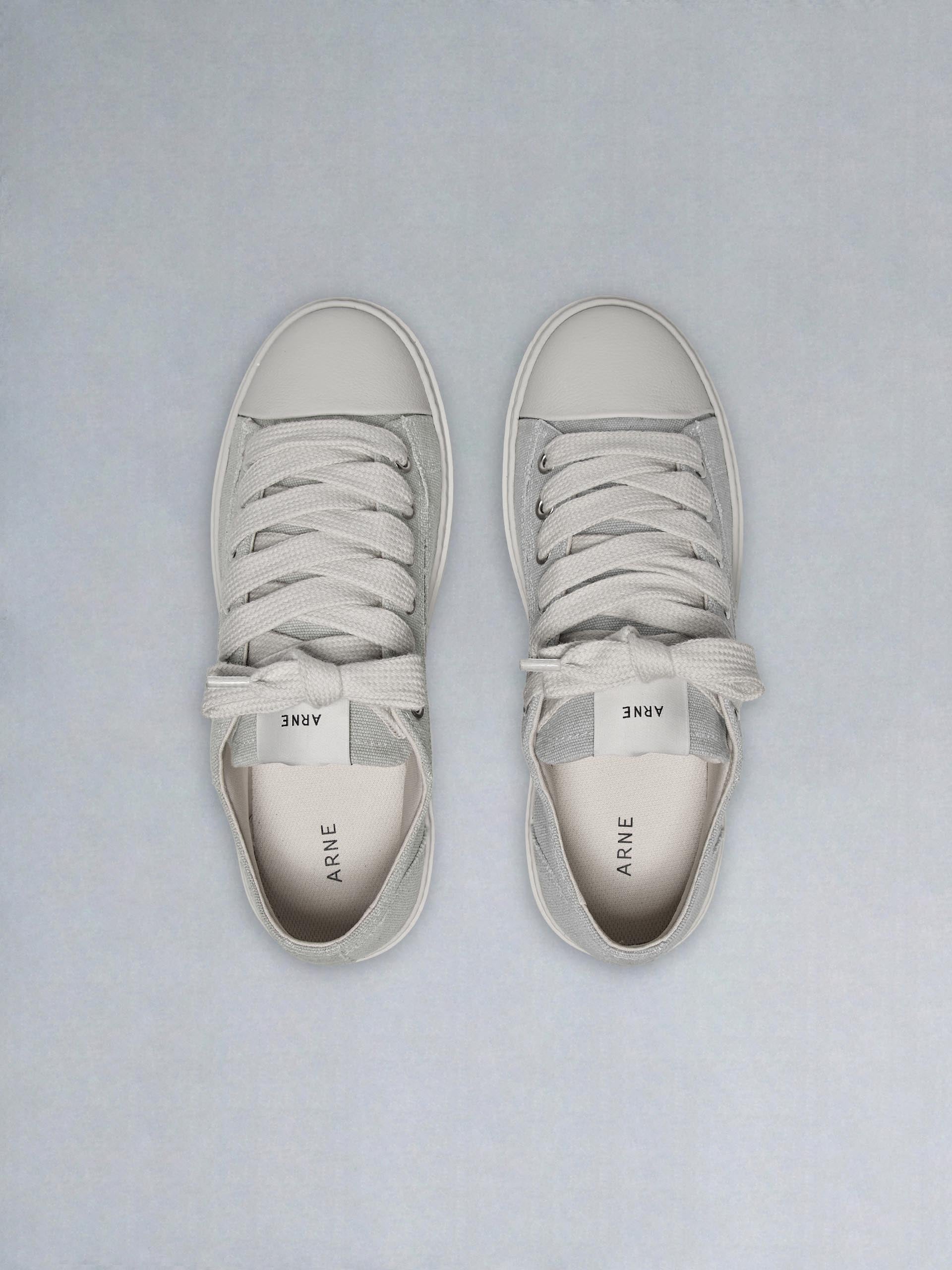 Mens Mid Essential Homerun in Grey Off White