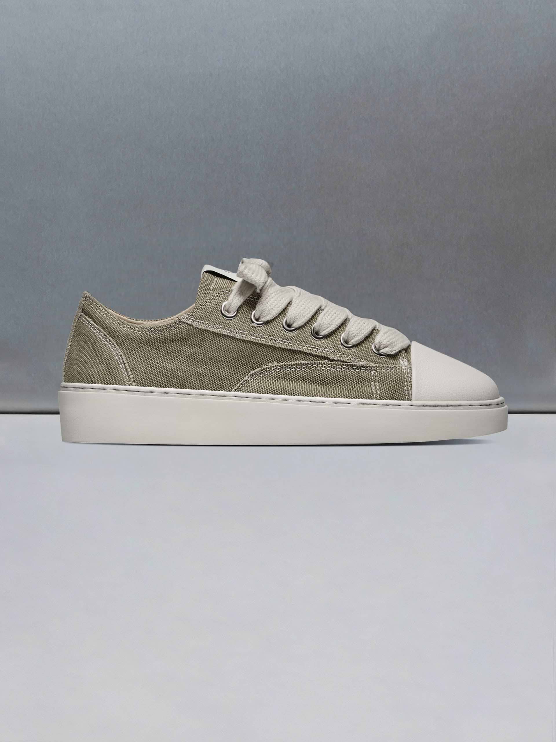 Mid Essential Homerun in Olive Off White