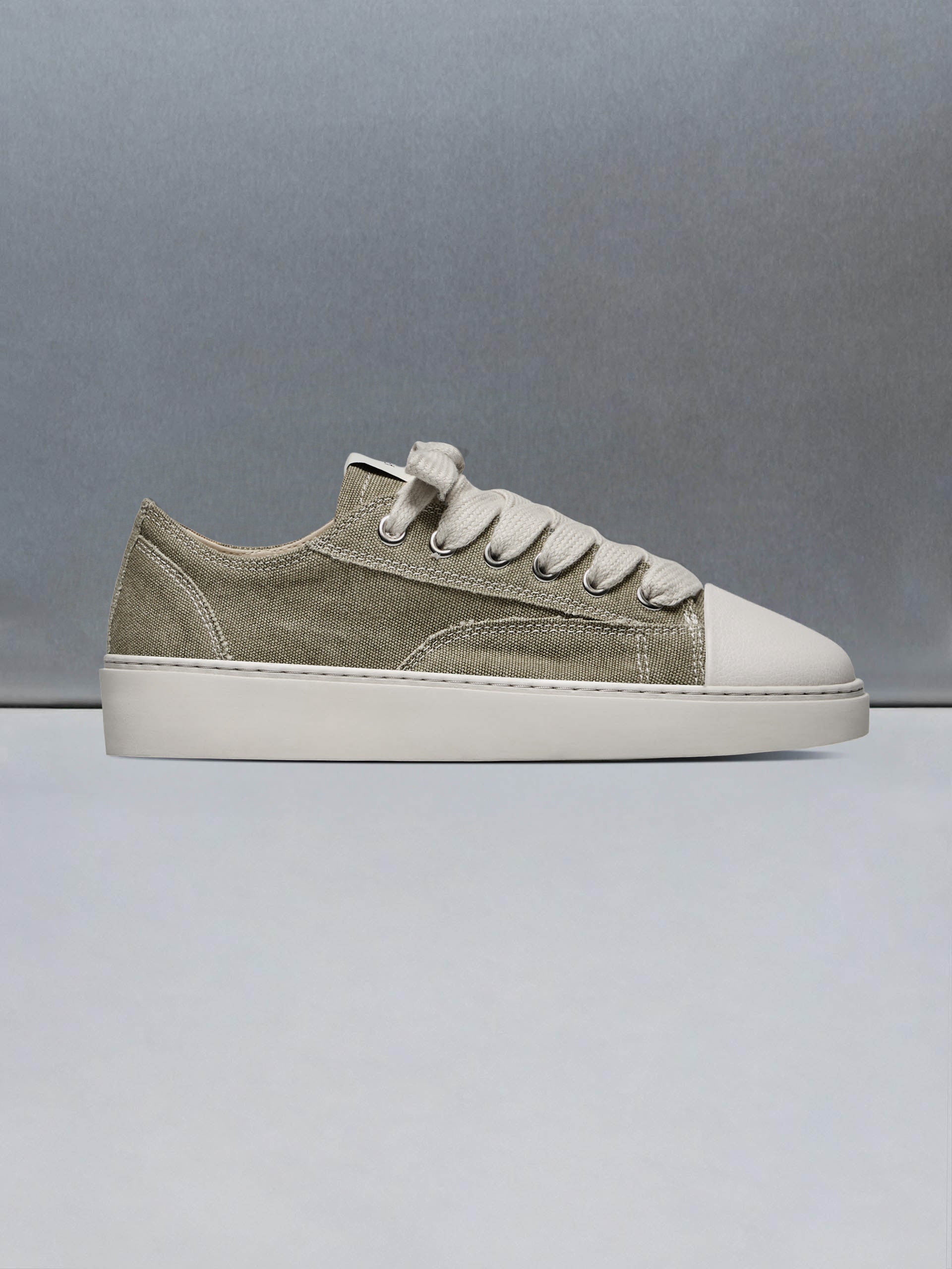 Mens Mid Essential Homerun in Olive Off White