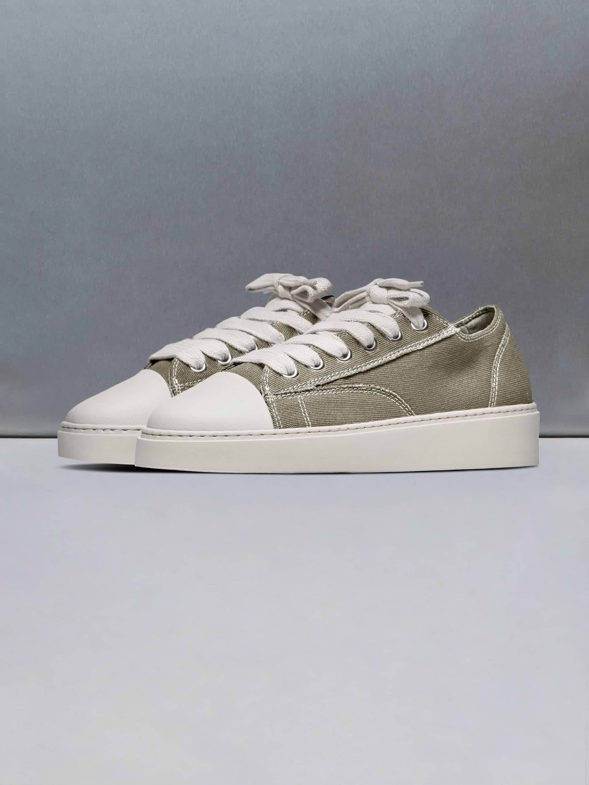 Mid Essential Homerun in Olive Off White