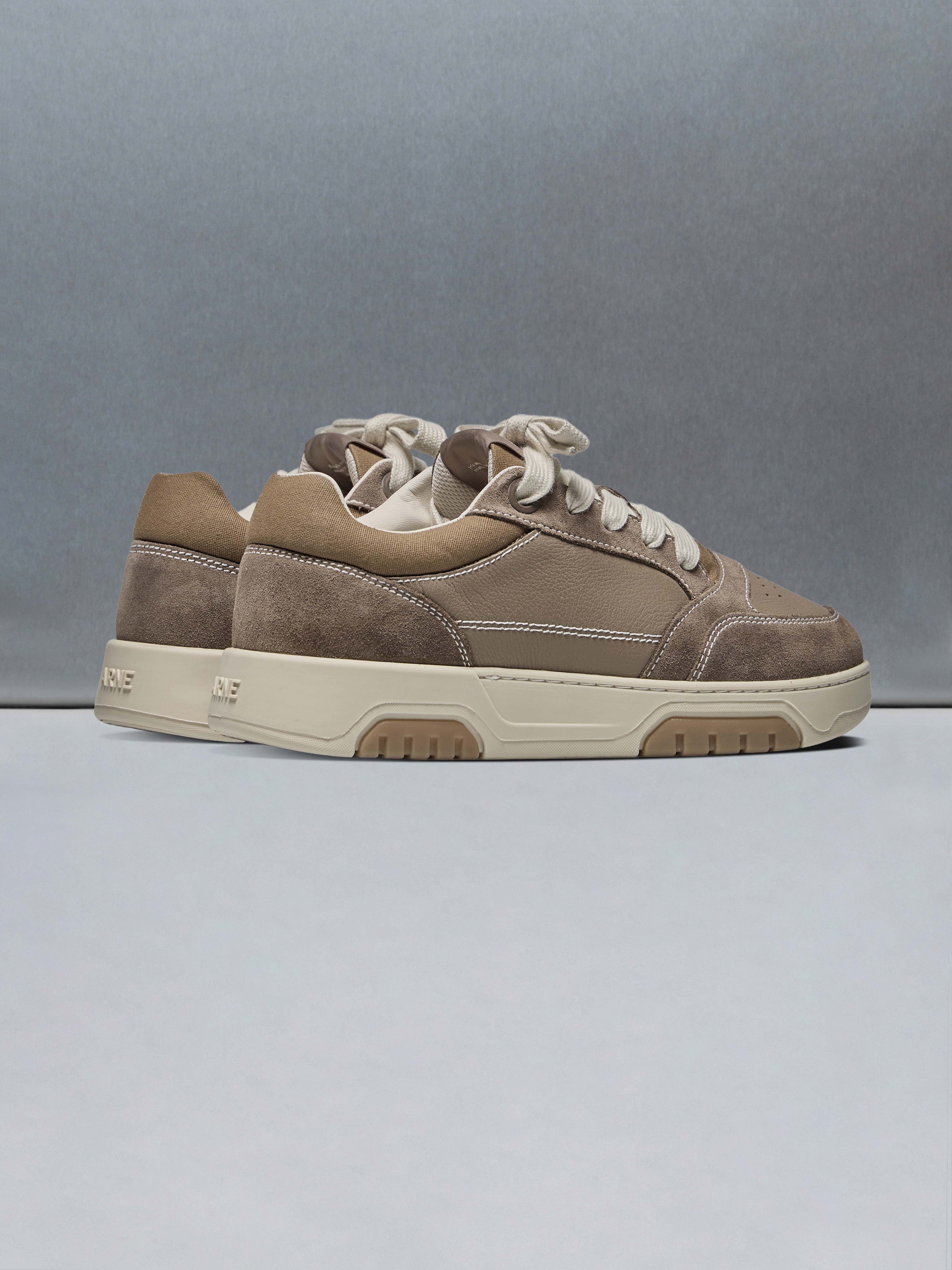 Mens Nova Trainer in Brown