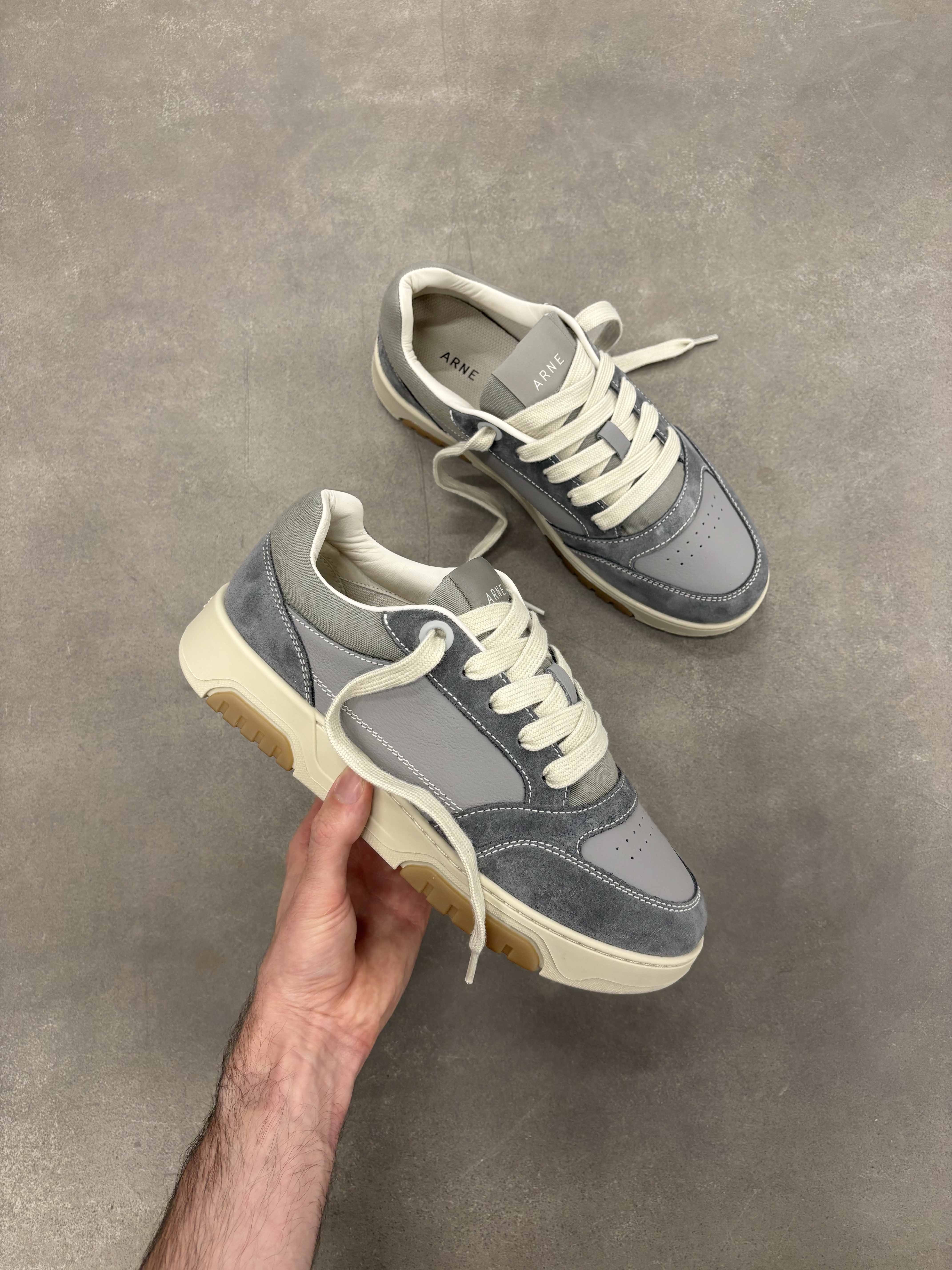 Mens Nova Trainer in Grey
