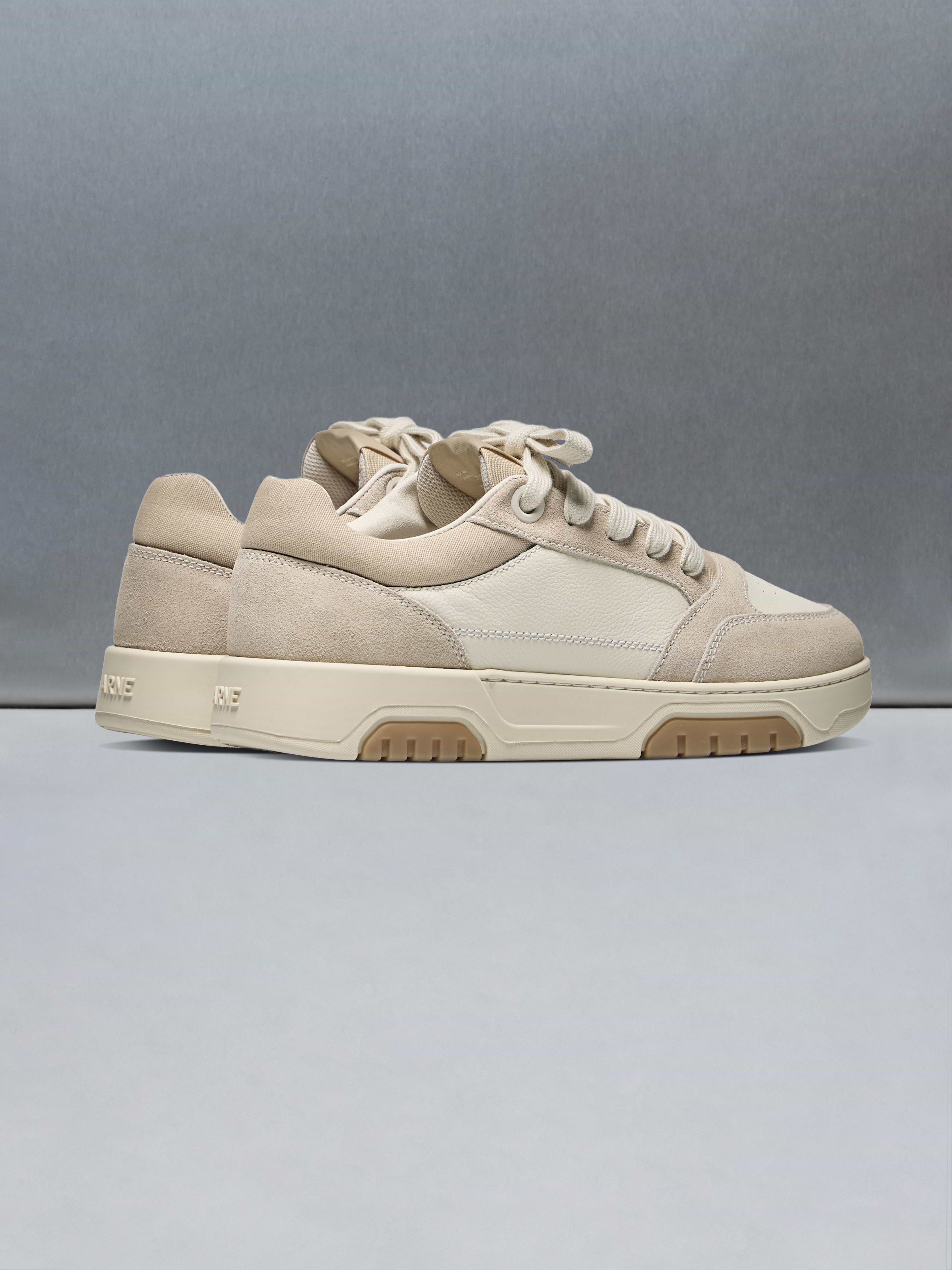Nova Trainer in Off White Beige