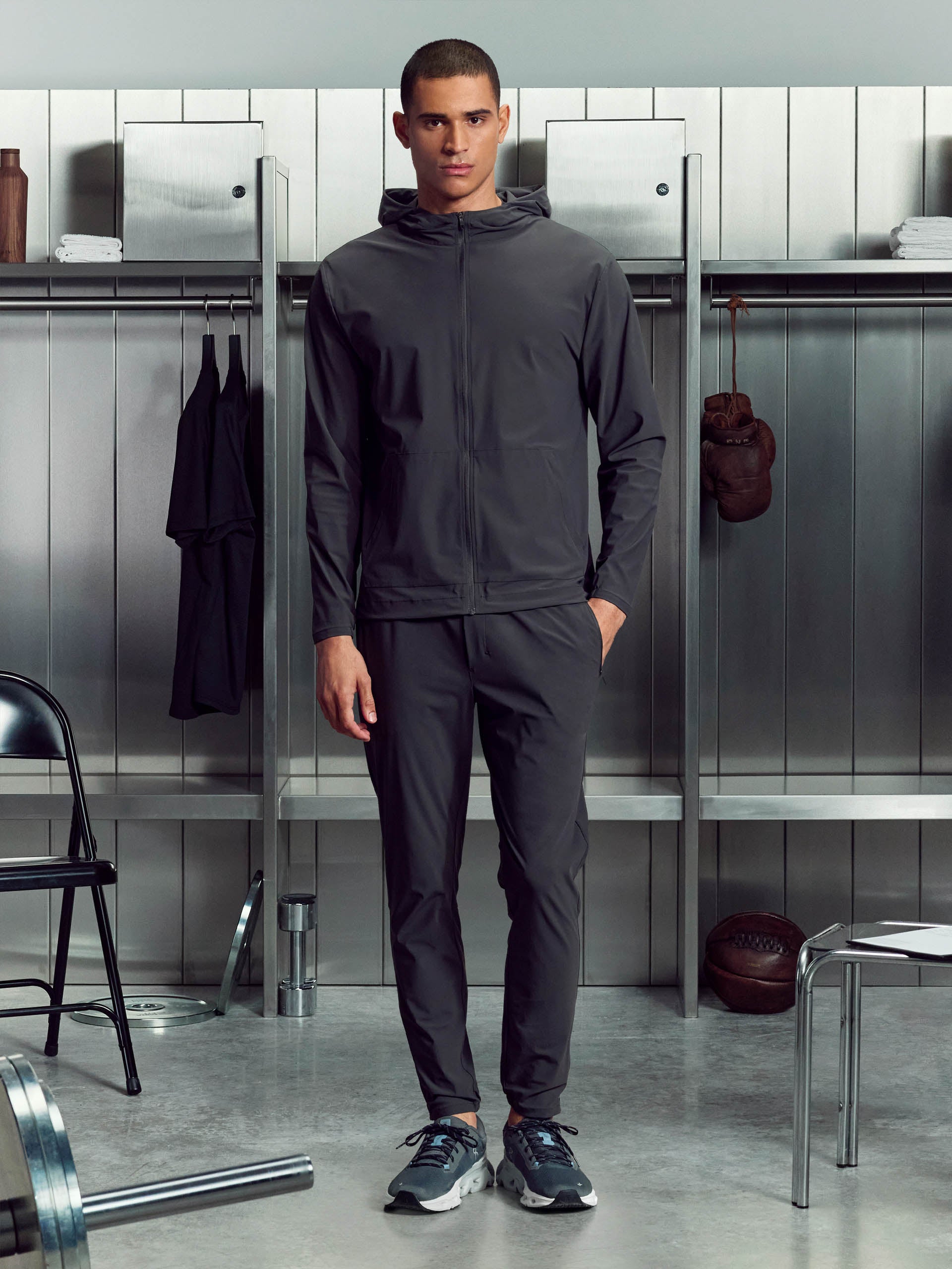 Mens Pace Trackpant in Grey