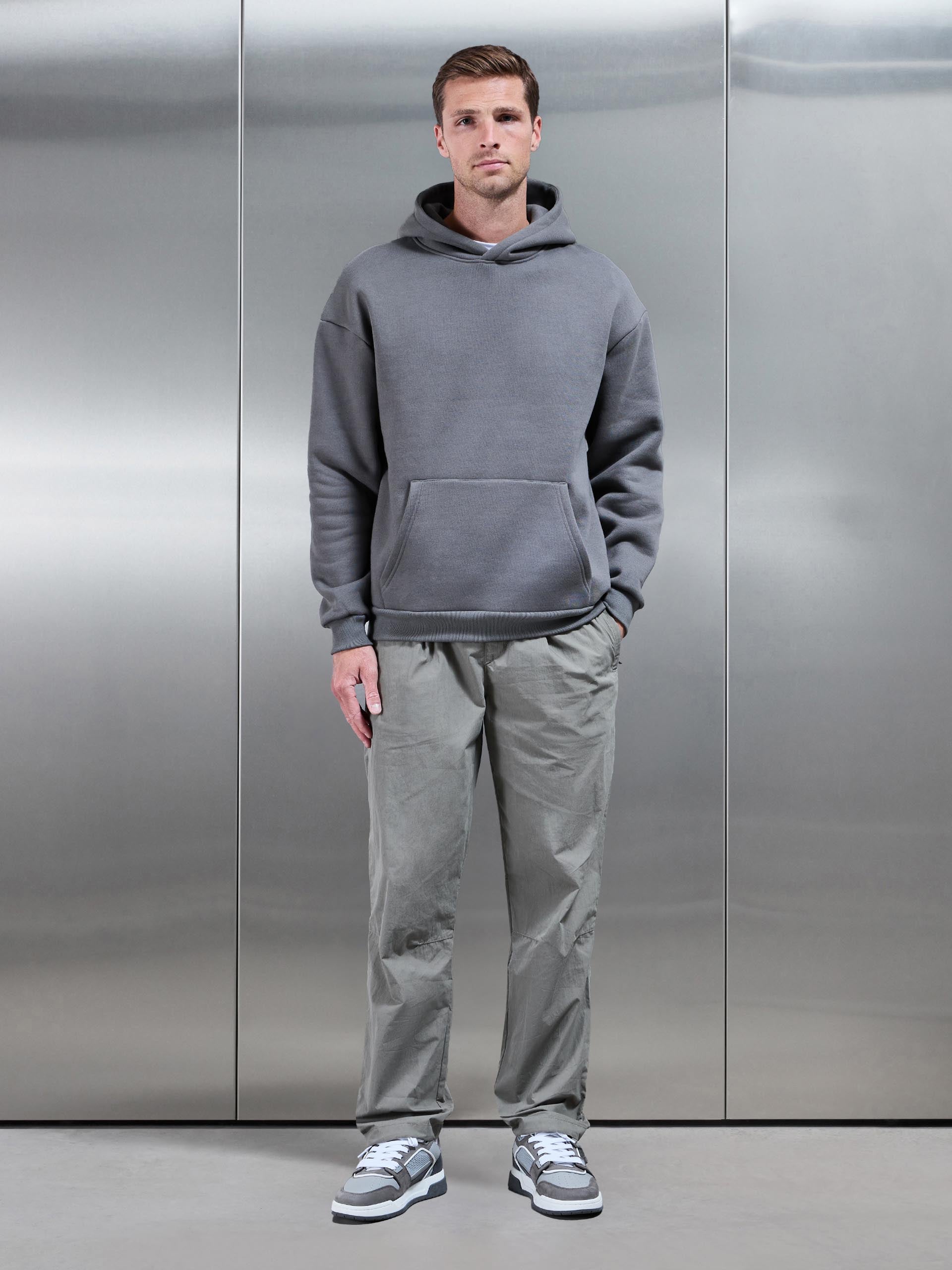 Mens Parachute Pant in Olive