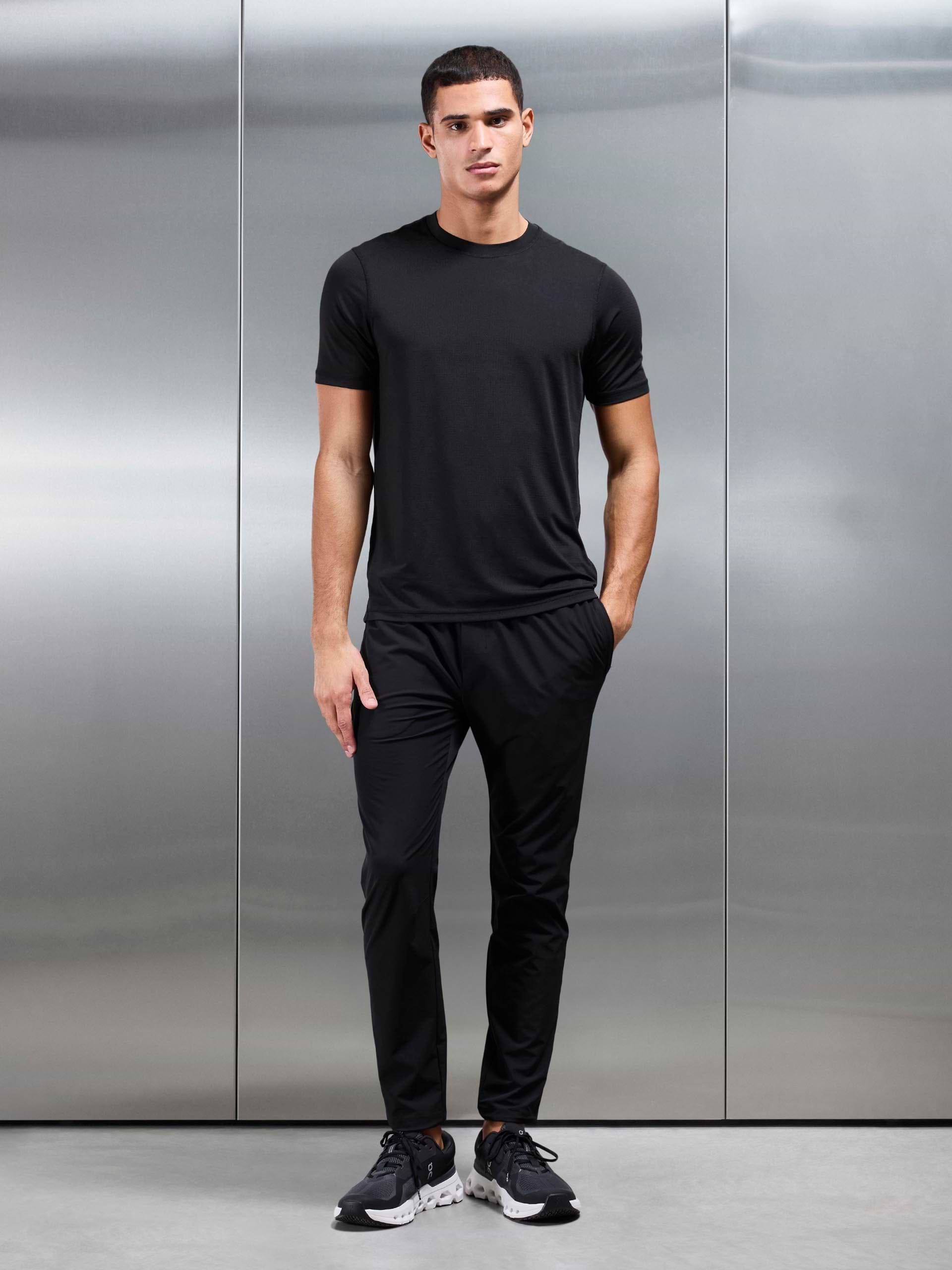 Mens Performance T-Shirt in Black