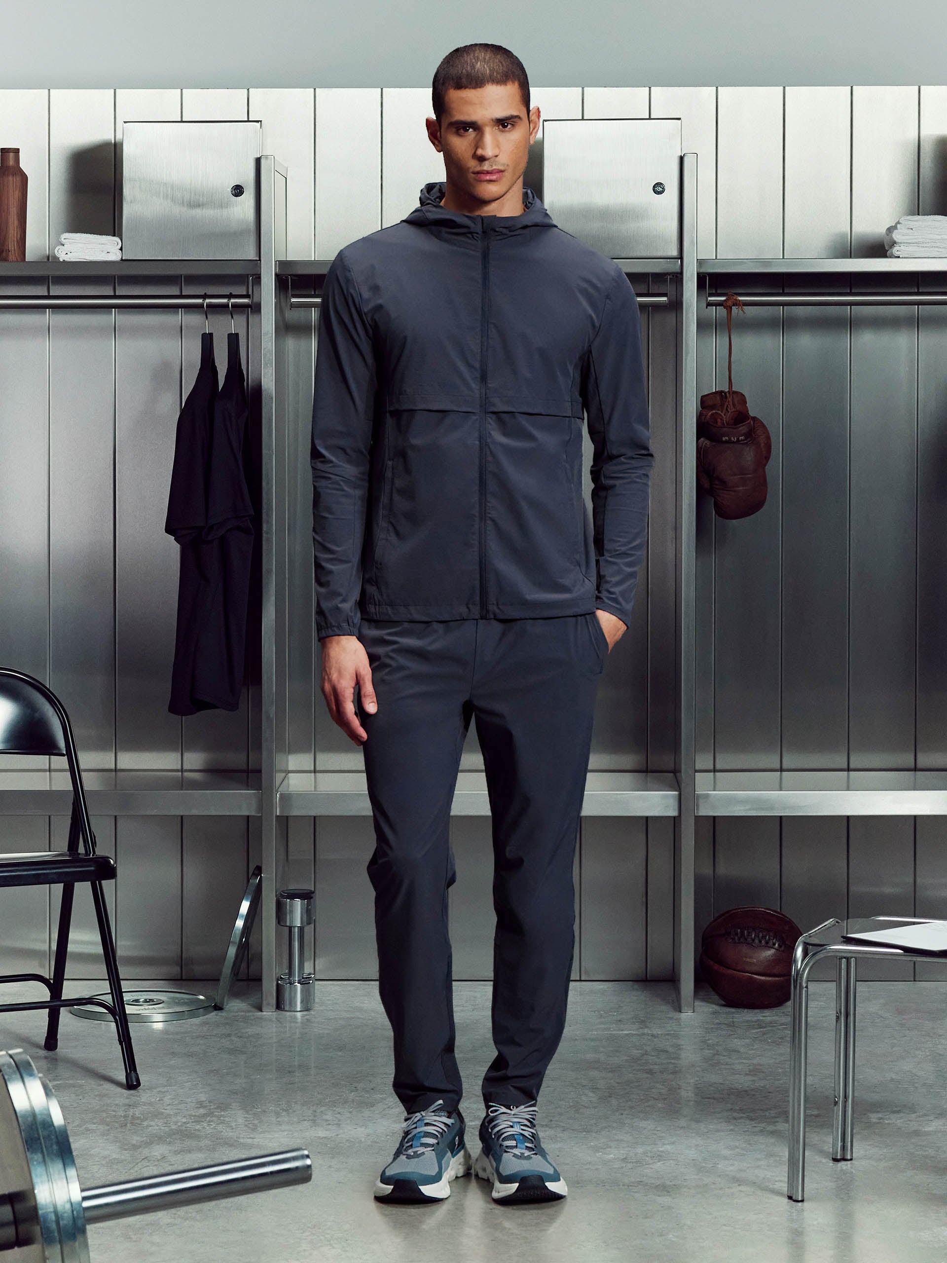 Mens Performance Trackpant in Slate Blue