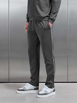 Mens Piping Track Pant in Grey