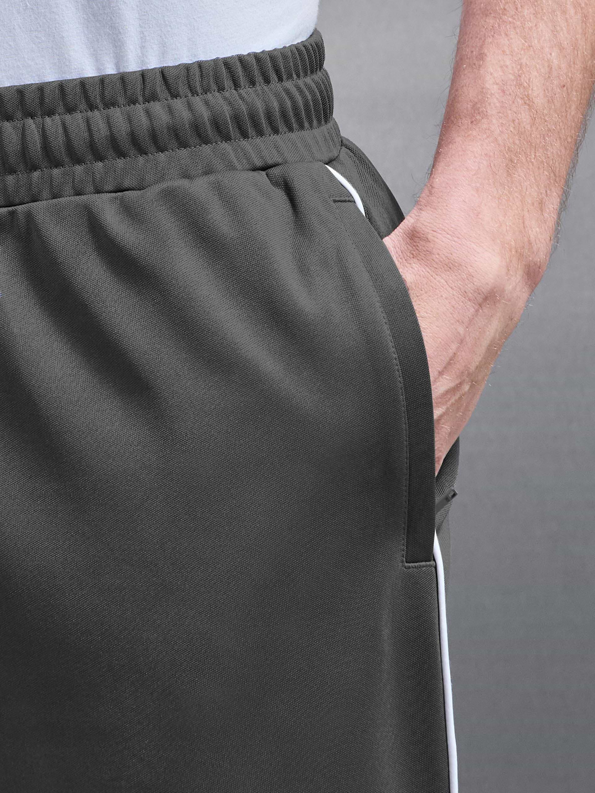 Piping Track Pant in Grey