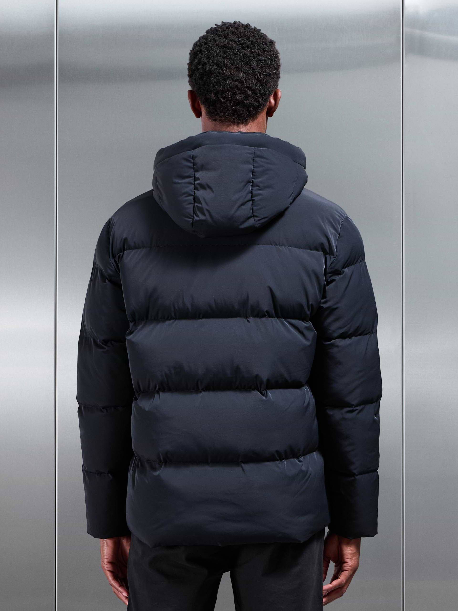Puffer Parka in Black