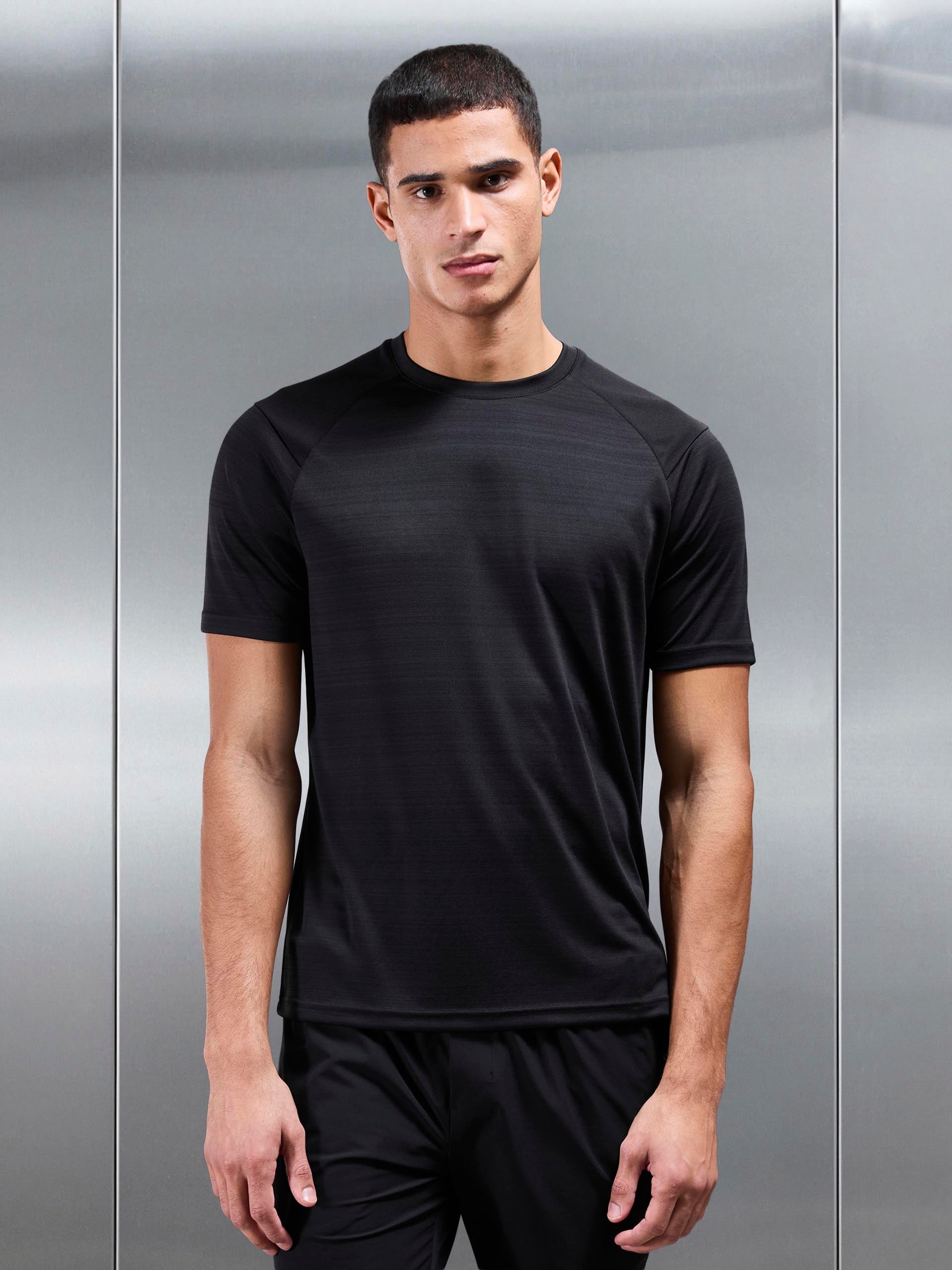 Mens React T-Shirt in Black