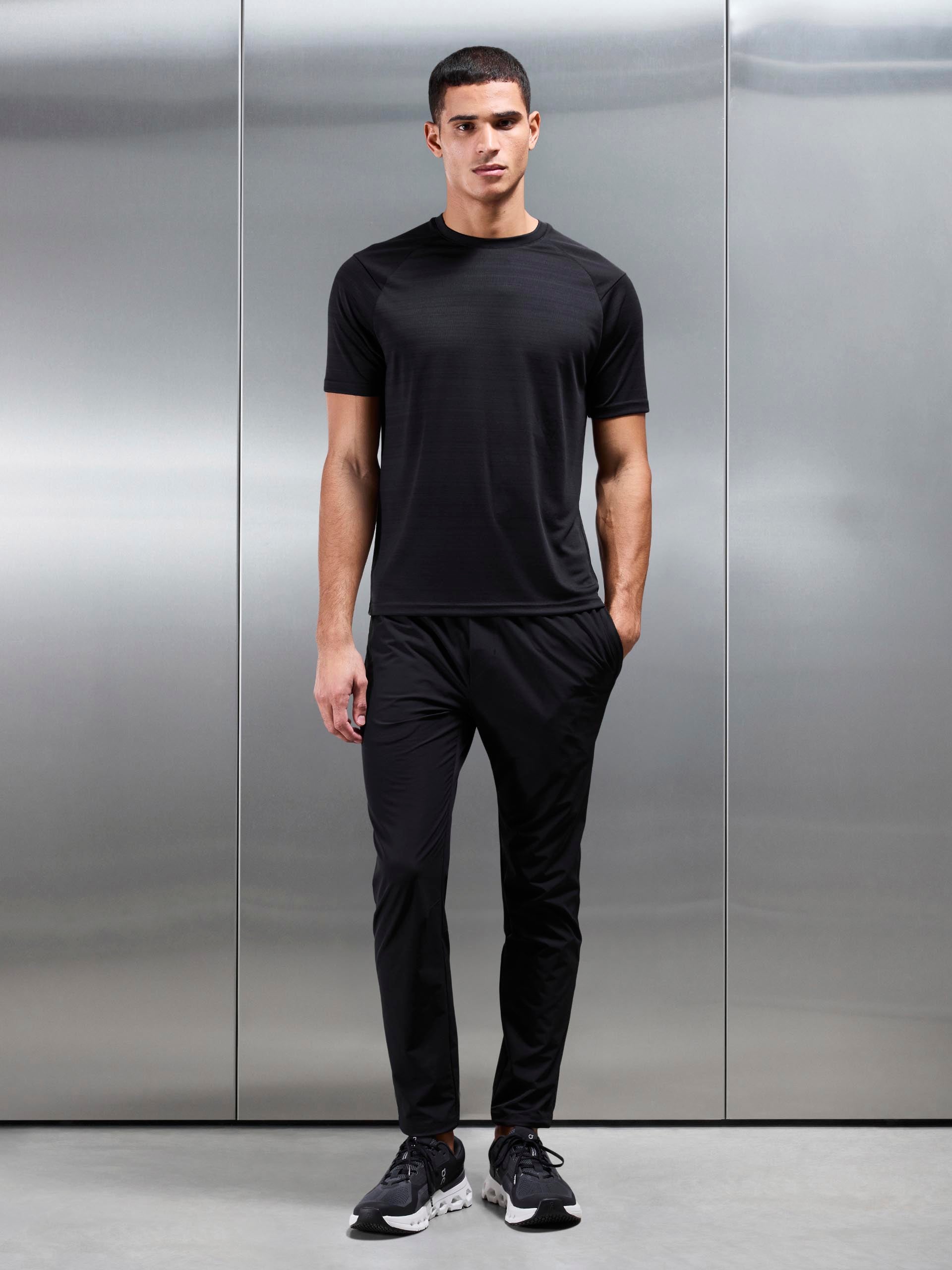 Mens React T-Shirt in Black