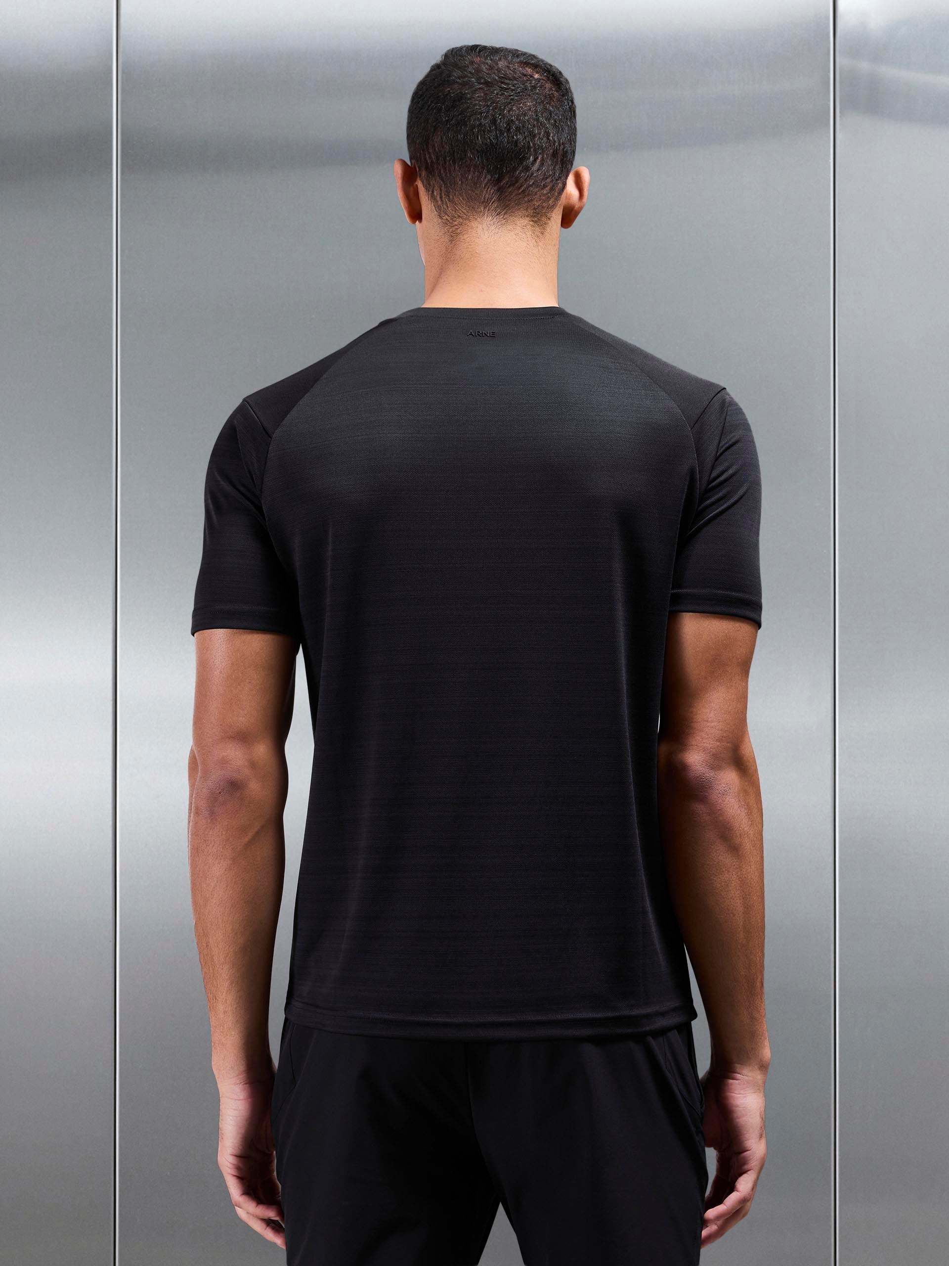 Mens React T-Shirt in Black
