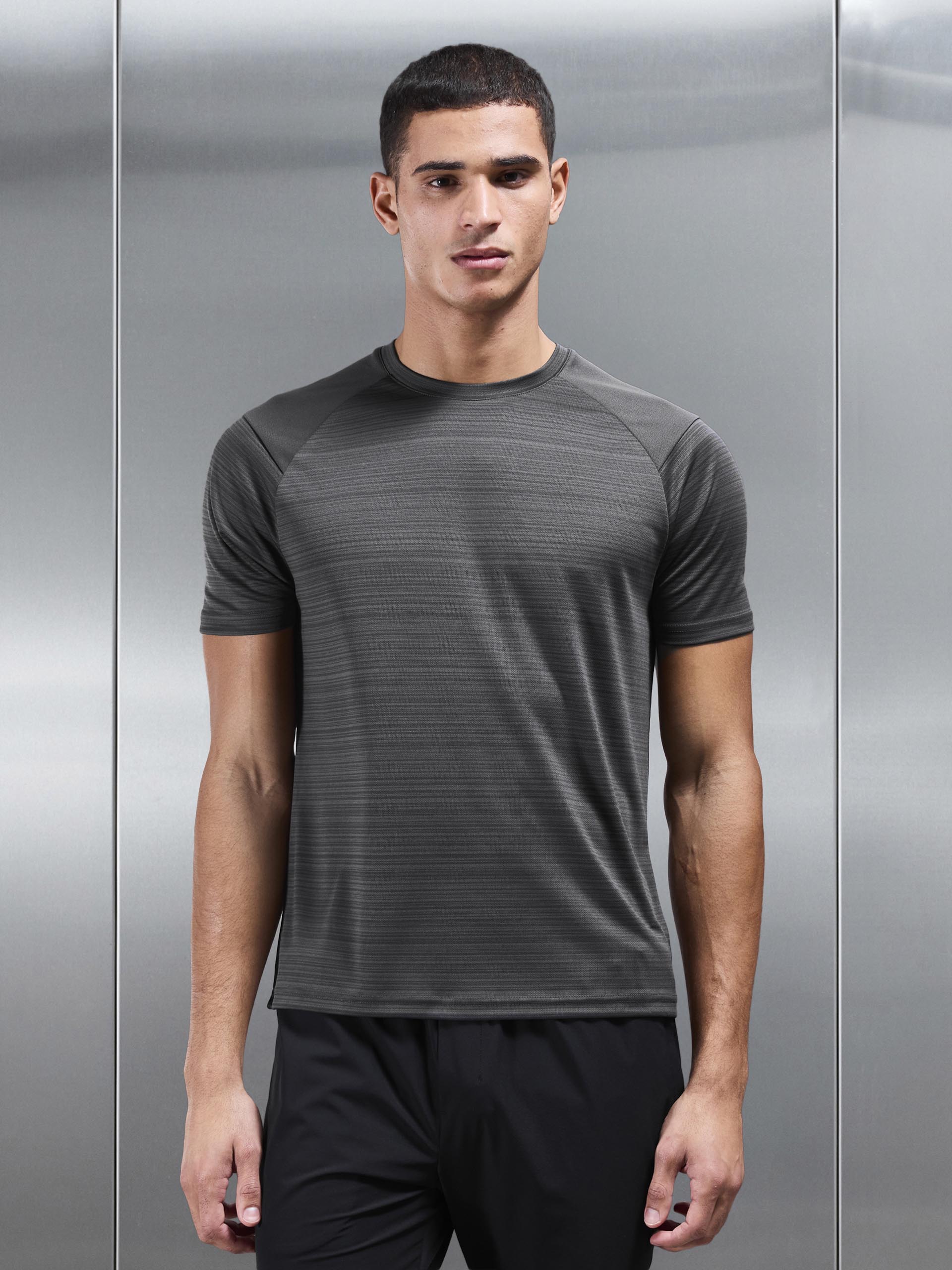 Mens React T-Shirt in Grey