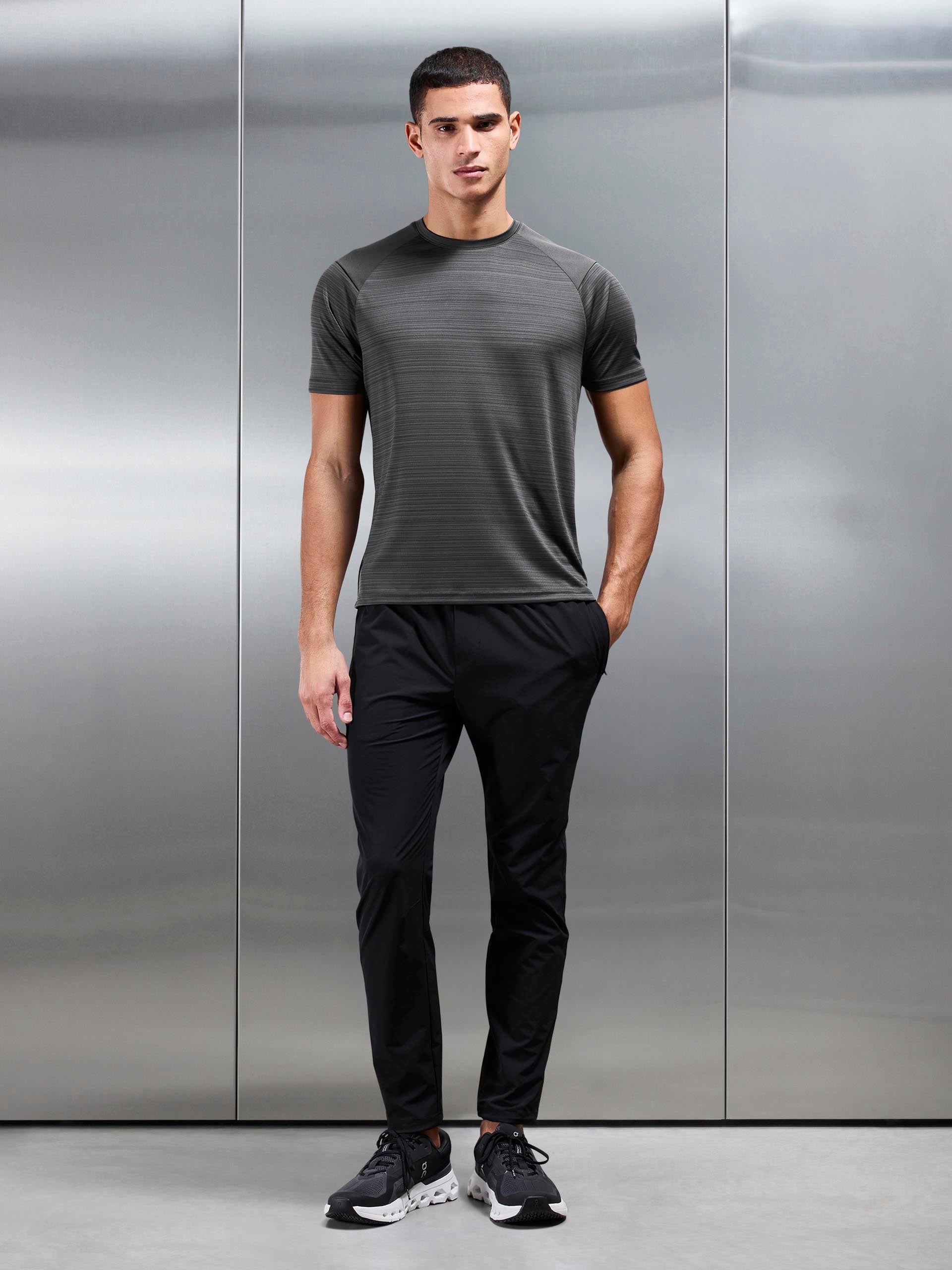 Mens React T-Shirt in Grey