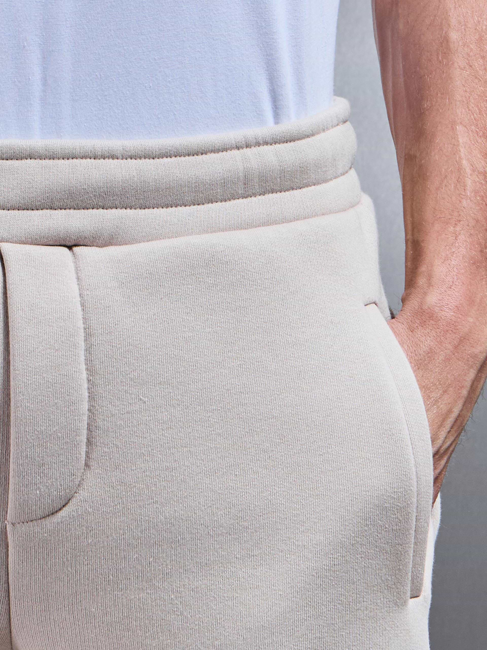 Relaxed Fit Jogger in Beige